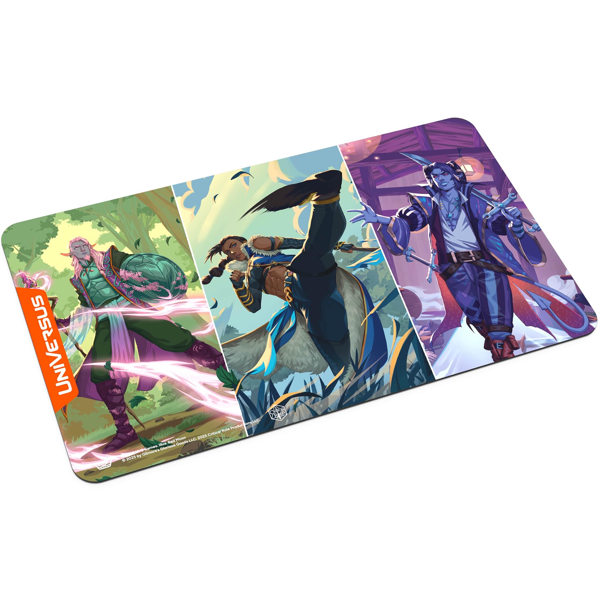 UniVersus Critical Role: Heroes of Exandria Playmat - Caduceus, Beauregard & Molly 3