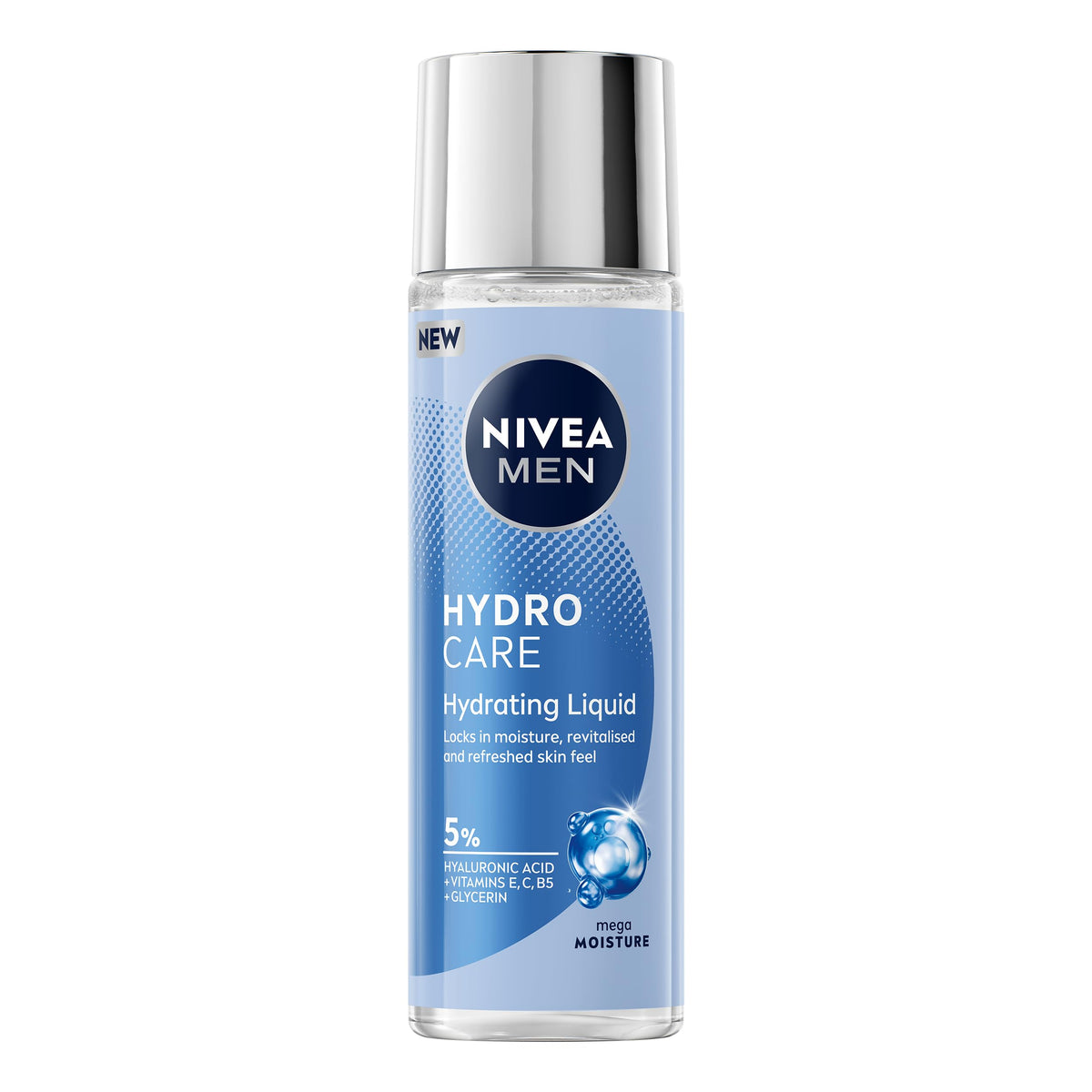 NIVEA MEN Hydrocare Hydrating Liquid Moisturiser - Deep Hydration, Fast Absorbing, 100ml