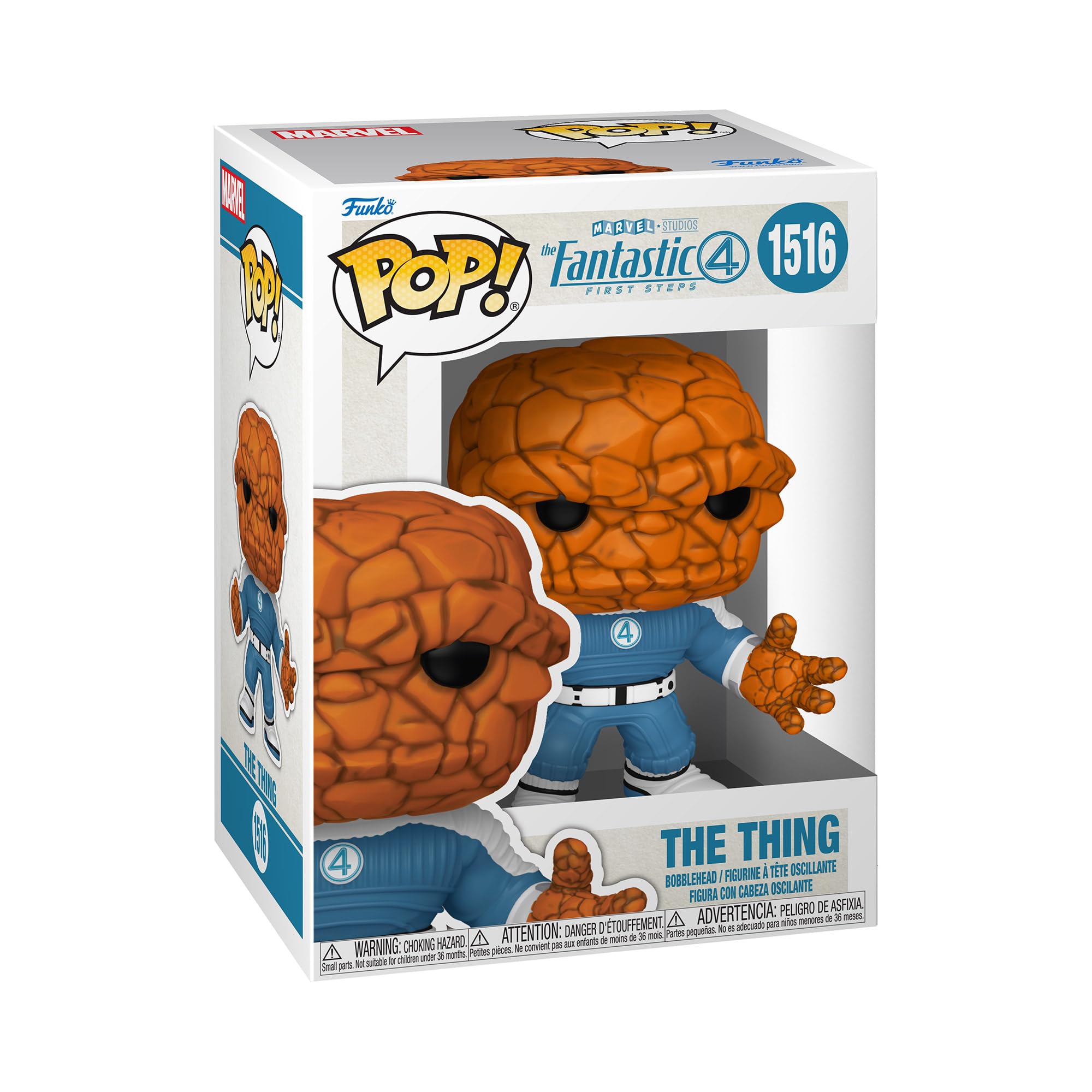 Funko Pop! Marvel: Fantastic Four (2025) - The Thing Vinyl Figure 9