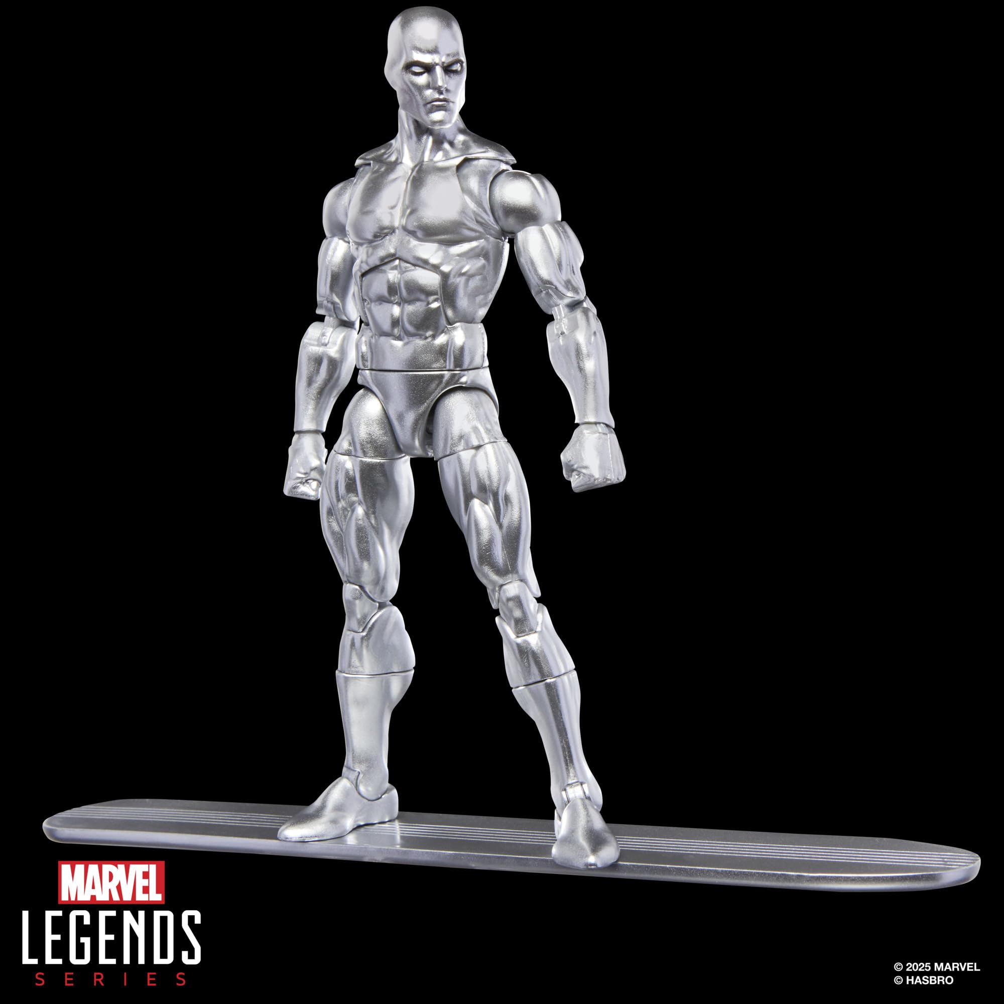 Marvel Legends Series Silver Surfer Action Figure - 6-Inch Collectible with Comic-Inspired Design 8