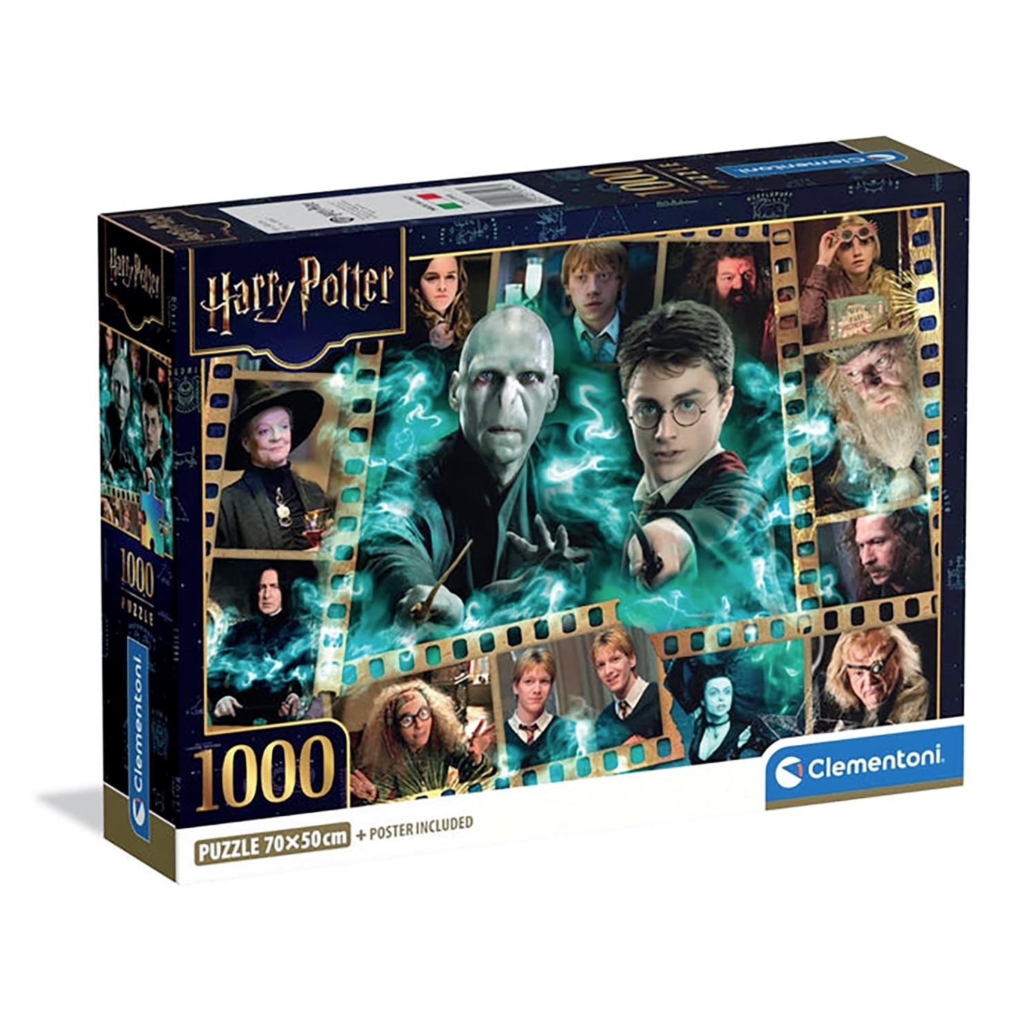 Clementoni 1000-Piece Harry Potter Jigsaw Puzzle for Adults