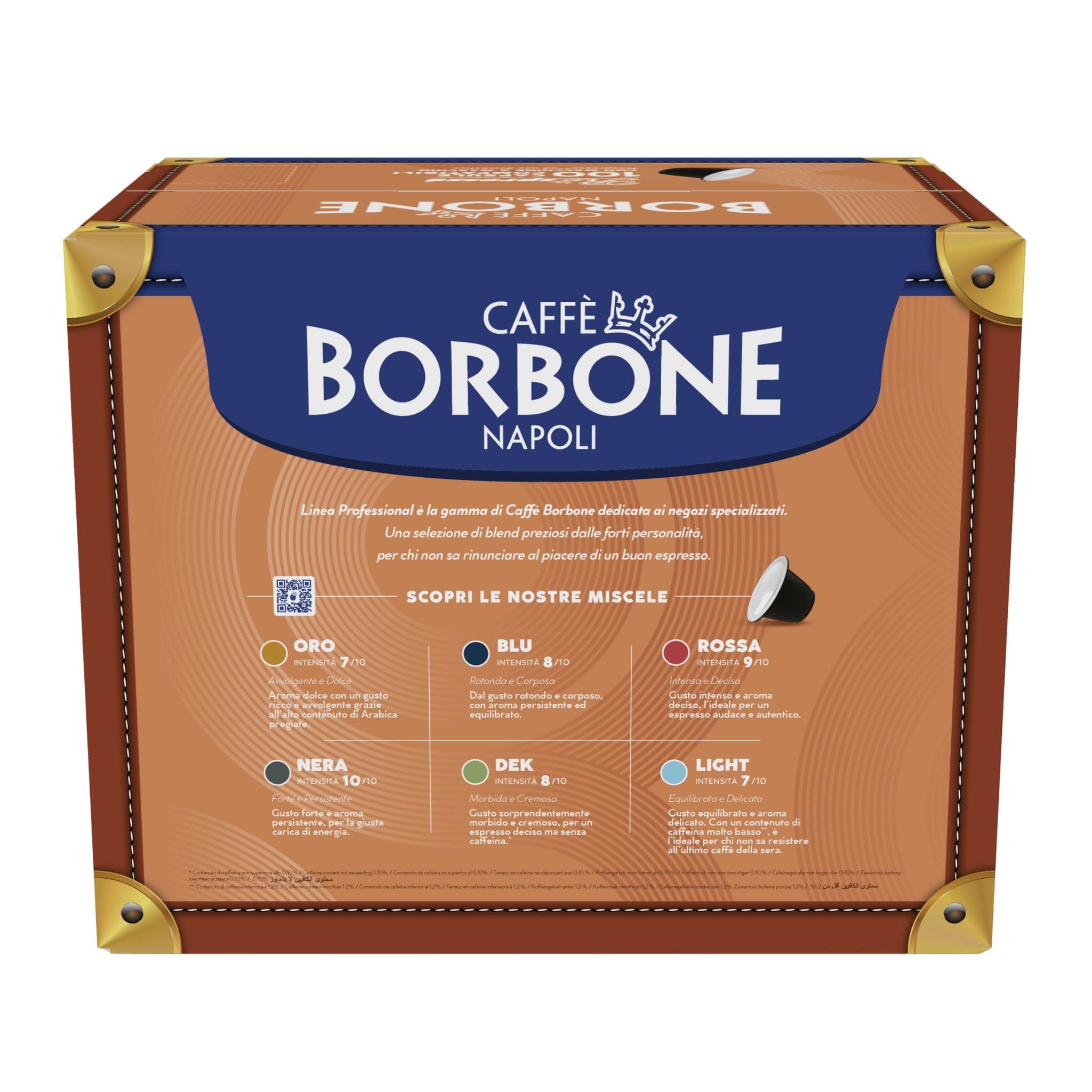 Caffè Borbone Blue Respresso Capsules - 100 Nespresso Compatible Coffee Pods 4