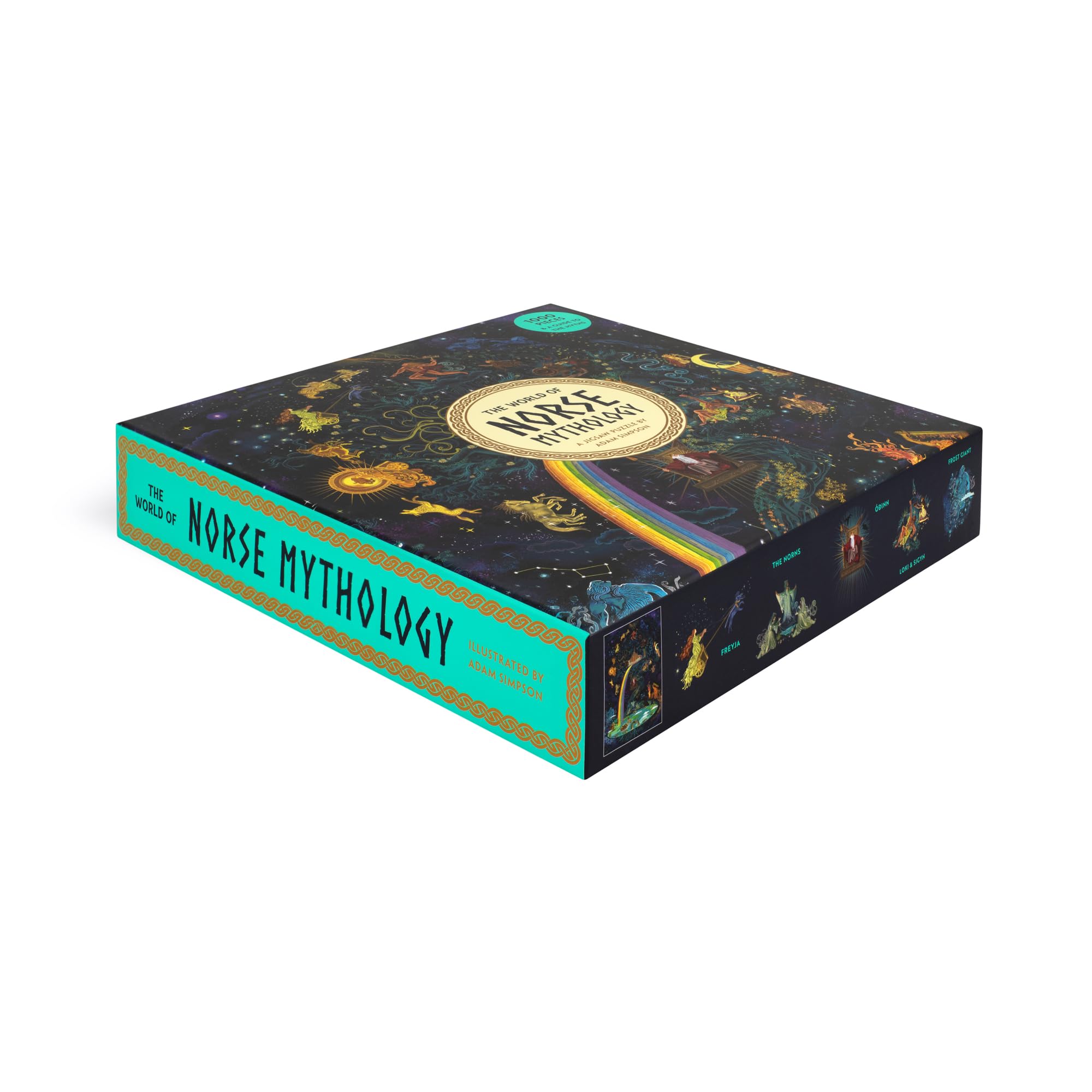 Laurence King The World of Norse Mythology Jigsaw Puzzle - 1000 Pieces | 19 x 27 in
