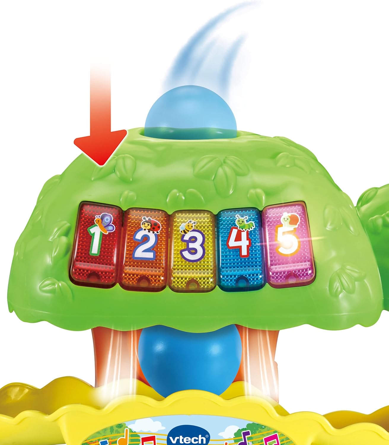 VTech Pop & Play Activity Tree - Interactive Learning Toy for Toddlers 1-3 Years 4