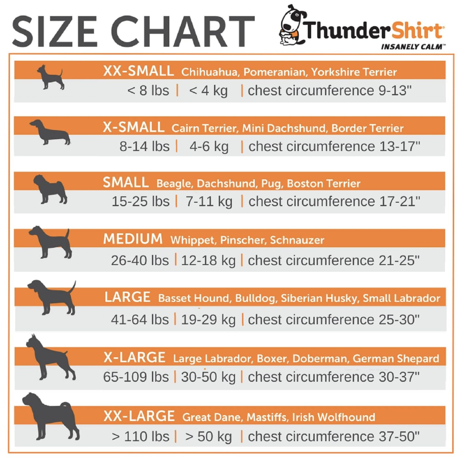 Thundershirt Anxiety Coat for Dog - Calming Pressure Wrap | Size M | Heather Grey 5