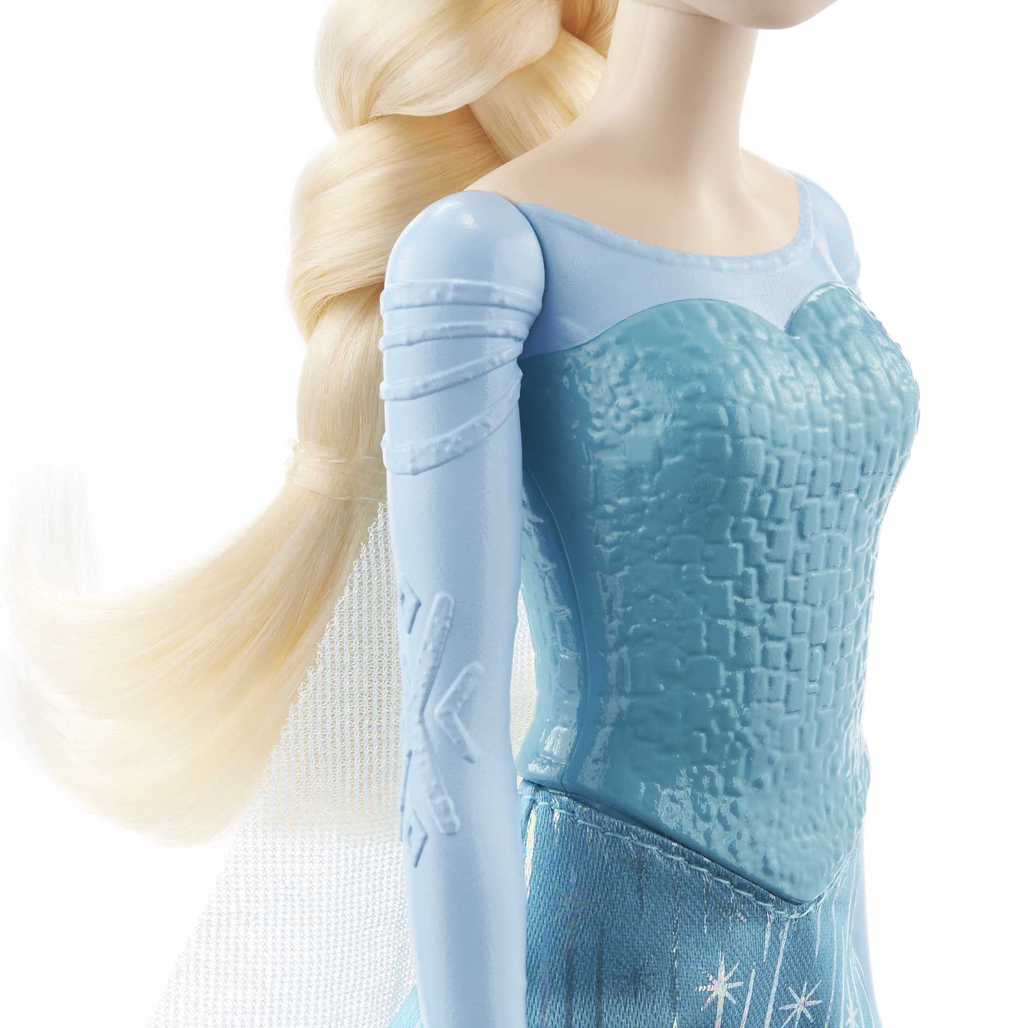 Mattel Disney Princess Elsa Posable Fashion Doll with Signature Outfit & Accessories - Inspired by Frozen Movie 7
