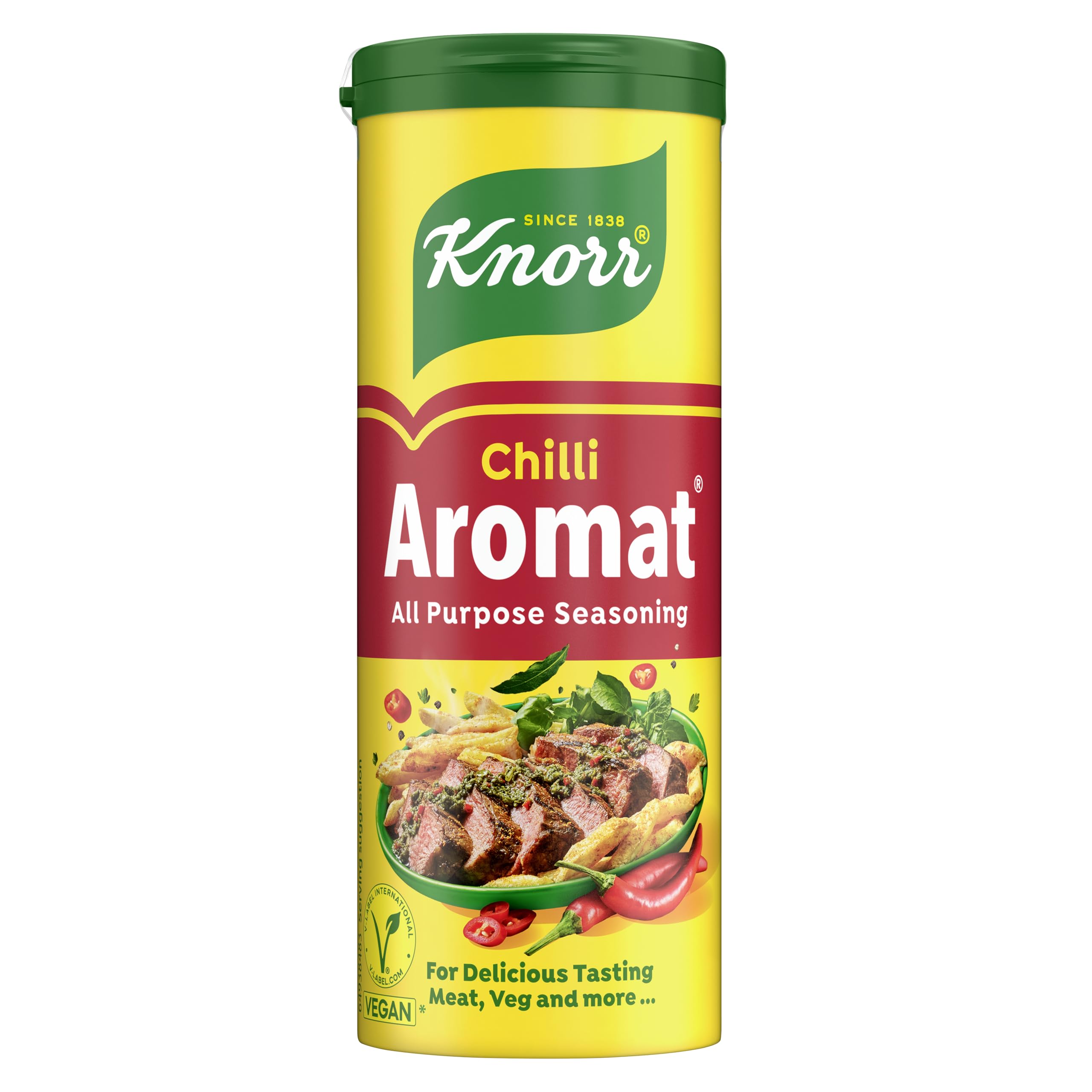Knorr Aromat Chili Allzweck-Würzmischung 90 g – frei von künstlichen Konservierungsstoffen