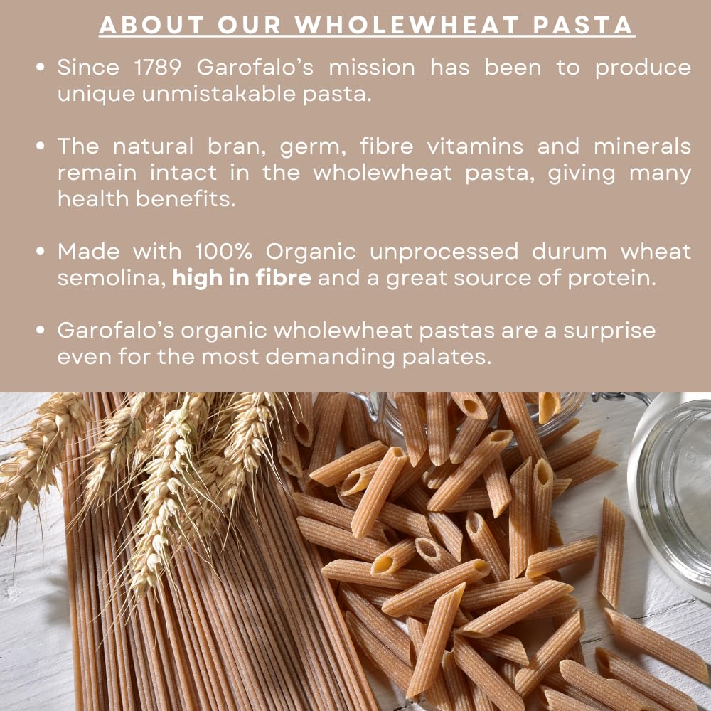 Garofalo Vollkorn Bio Mafalda Corta Italienische Pasta, 500g 5