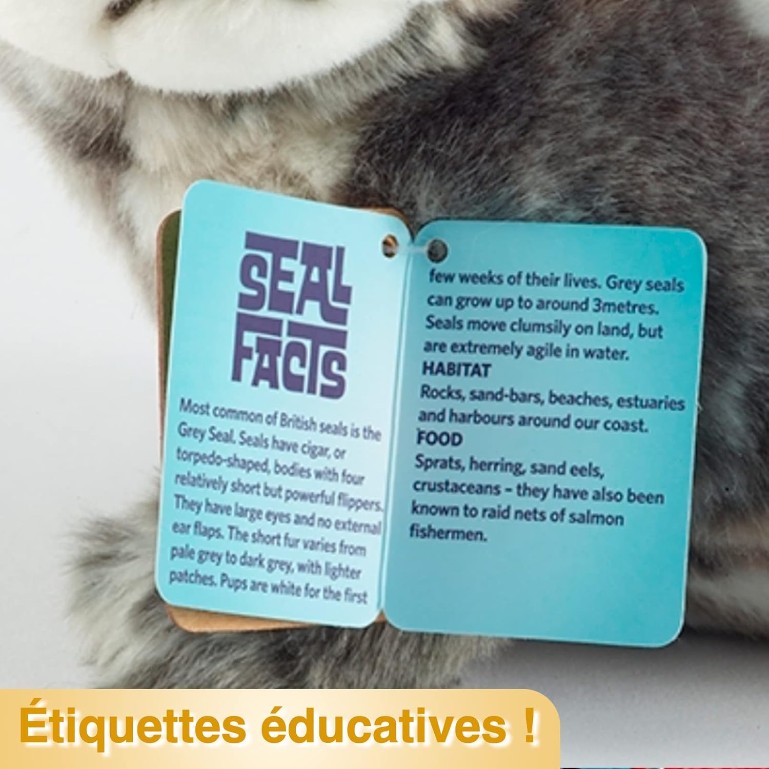 Living Nature French Bulldog Puppy Plush Toy - 16cm Realistic Stuffed Animal 5