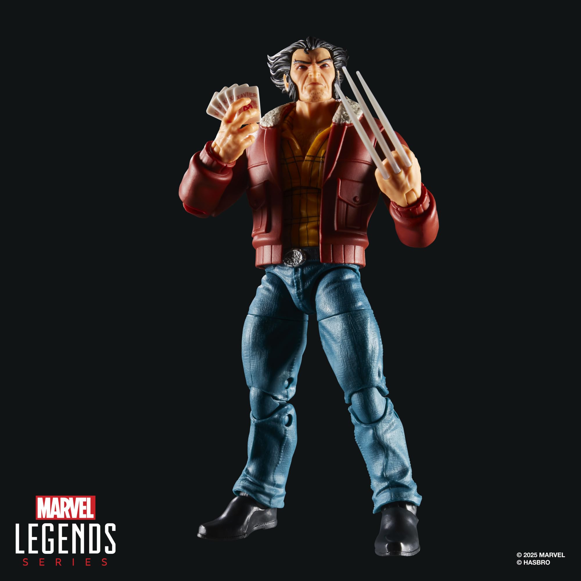 Marvel Legends Series Logan Action Figure - 6-Inch X-Men '97 Collectible with Articulation & Accessories 7