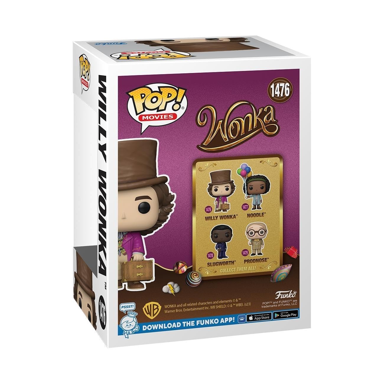 Funko Pop! Movies: Wonka - Willy Wonka Vinyl Figure (68087) 6