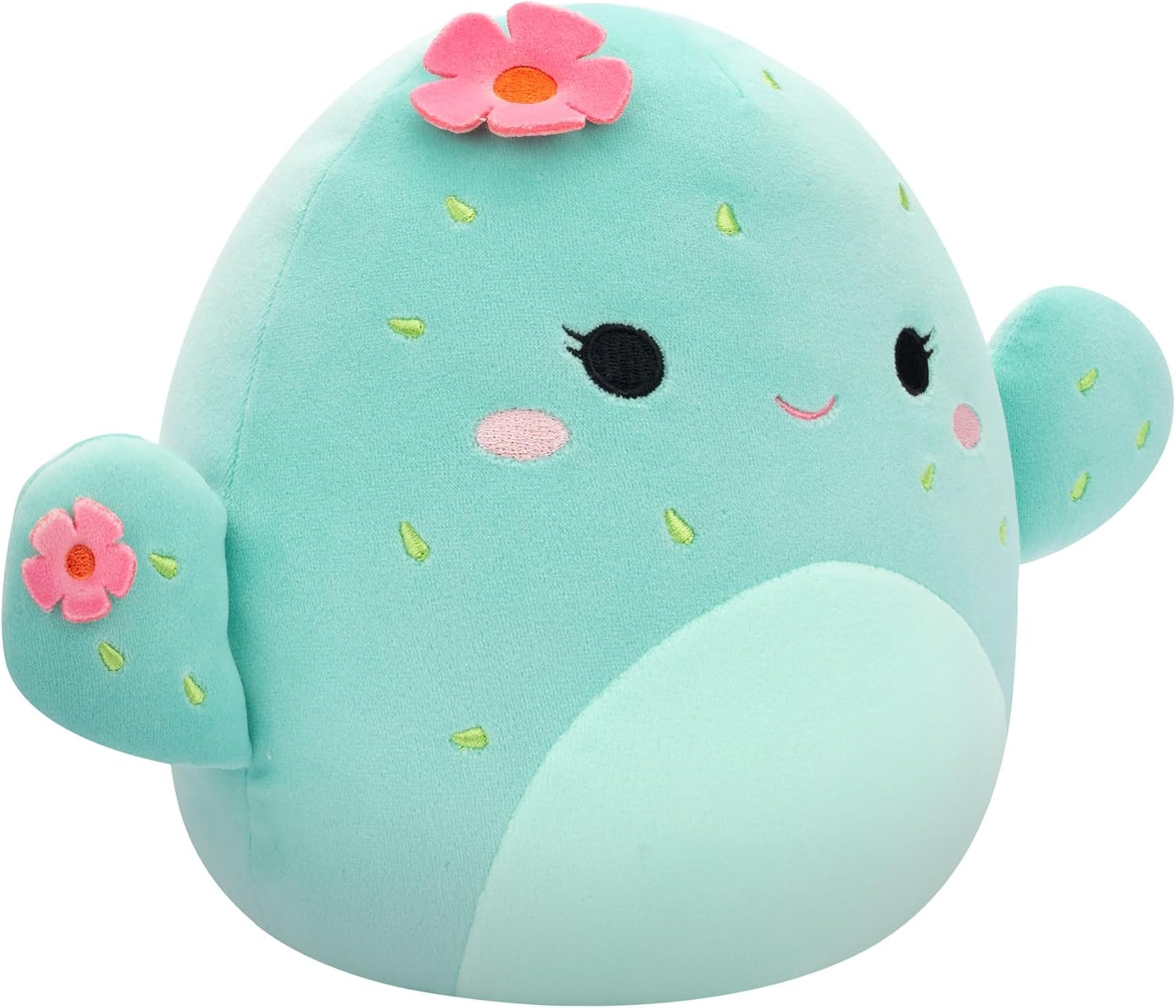 Squishmallows Original 7.5 Inch Plush - Graciela the Mint Barrel Cactus 6