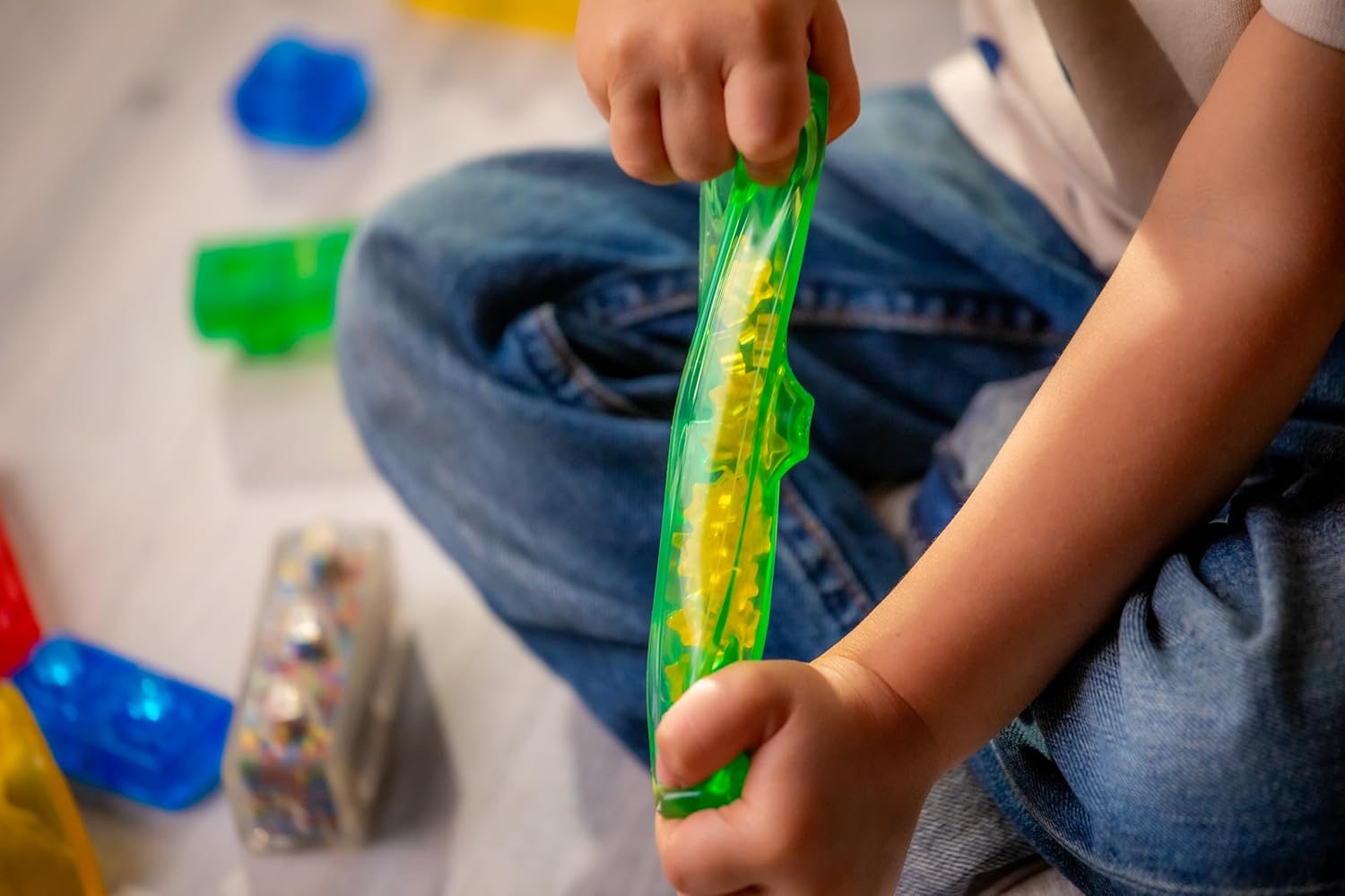 Jelly Blox Vehicle Kit - Squishy Building Set for Toddlers 2+ 4