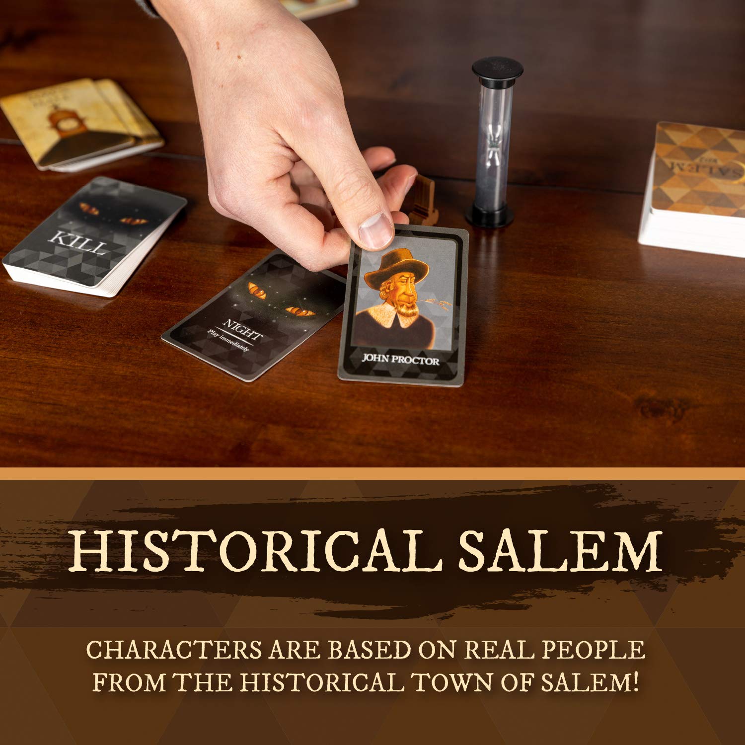 Façade Games Salem 1692 Trading Card Game - Mixed Colours Dedicated Deck 6