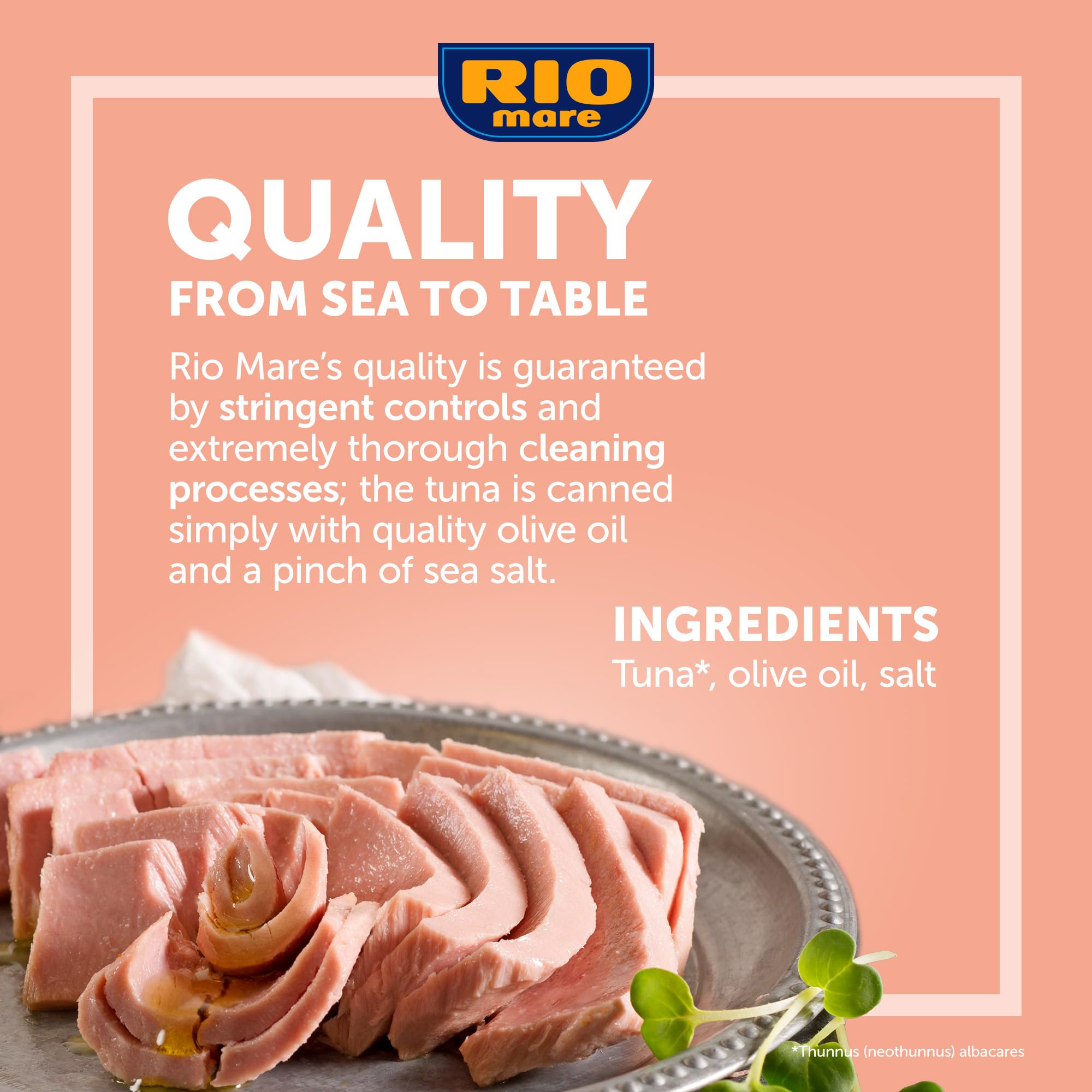 Rio Mare Tuna in Olive Oil 80g (Pack of 3) - Rich in Protein, Omega-3, MSC Certified Sustainable 7