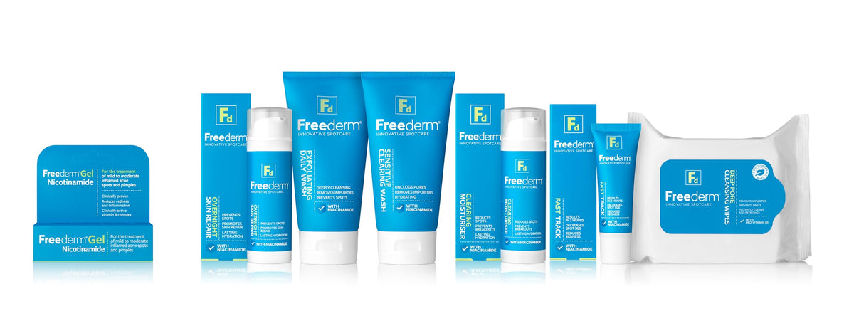 FREEDERM Clearing Oil-Free Face Moisturiser - Hydrating, Pore Treatment | 50 ml