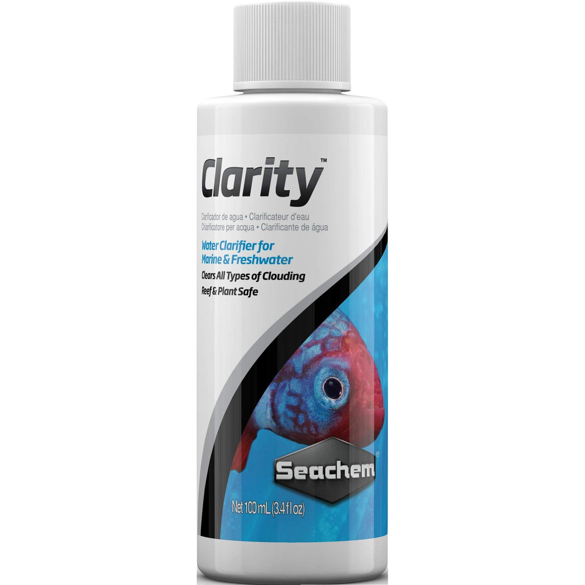 Seachem Clarity Water Clarifier - Clears Clouding | 100 ml Liquid