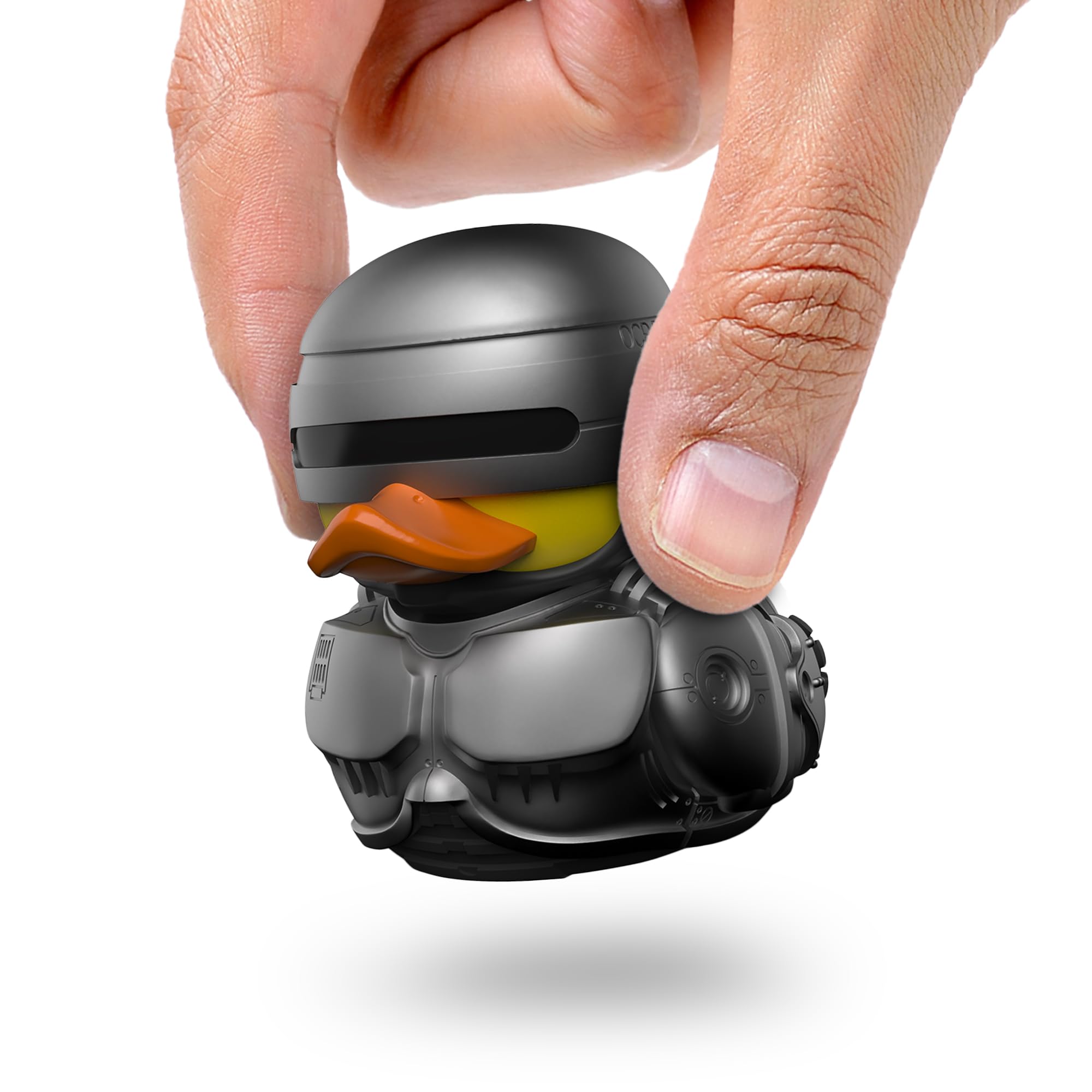 TUBBZ Mini Robocop Cosplaying Rubber Duck Vinyl Figure - Approx 5cm/2 Inches Tall