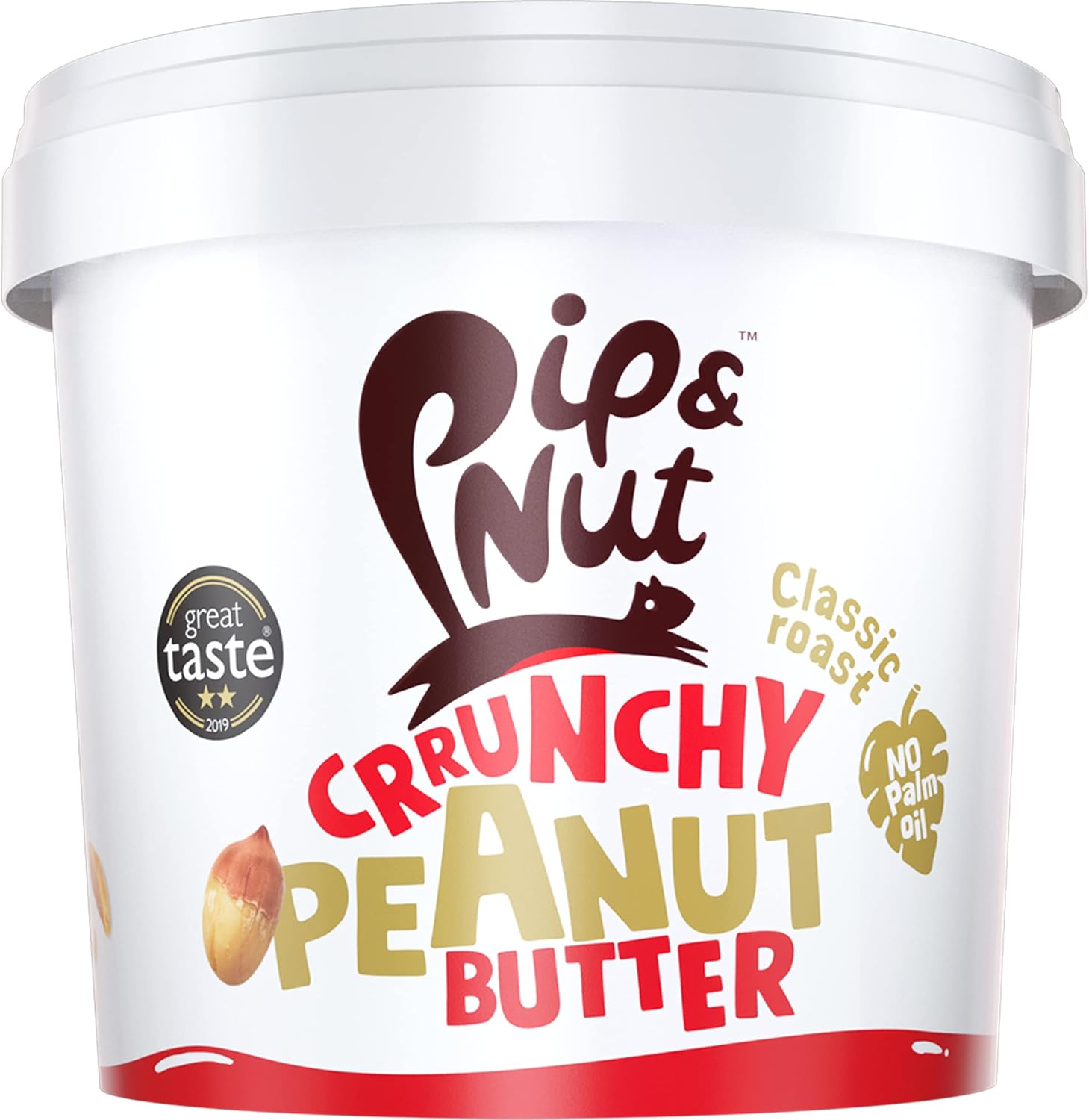 Pip & Nut Crunchy Peanut Butter, 1 kg