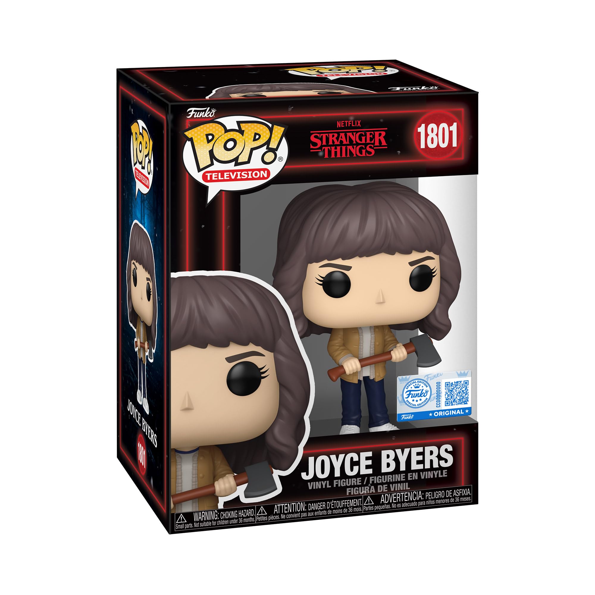 Funko Pop! TV: Stranger Things Season 5 - Joyce Byers Vinyl Figure (88519) Amazon Exclusive