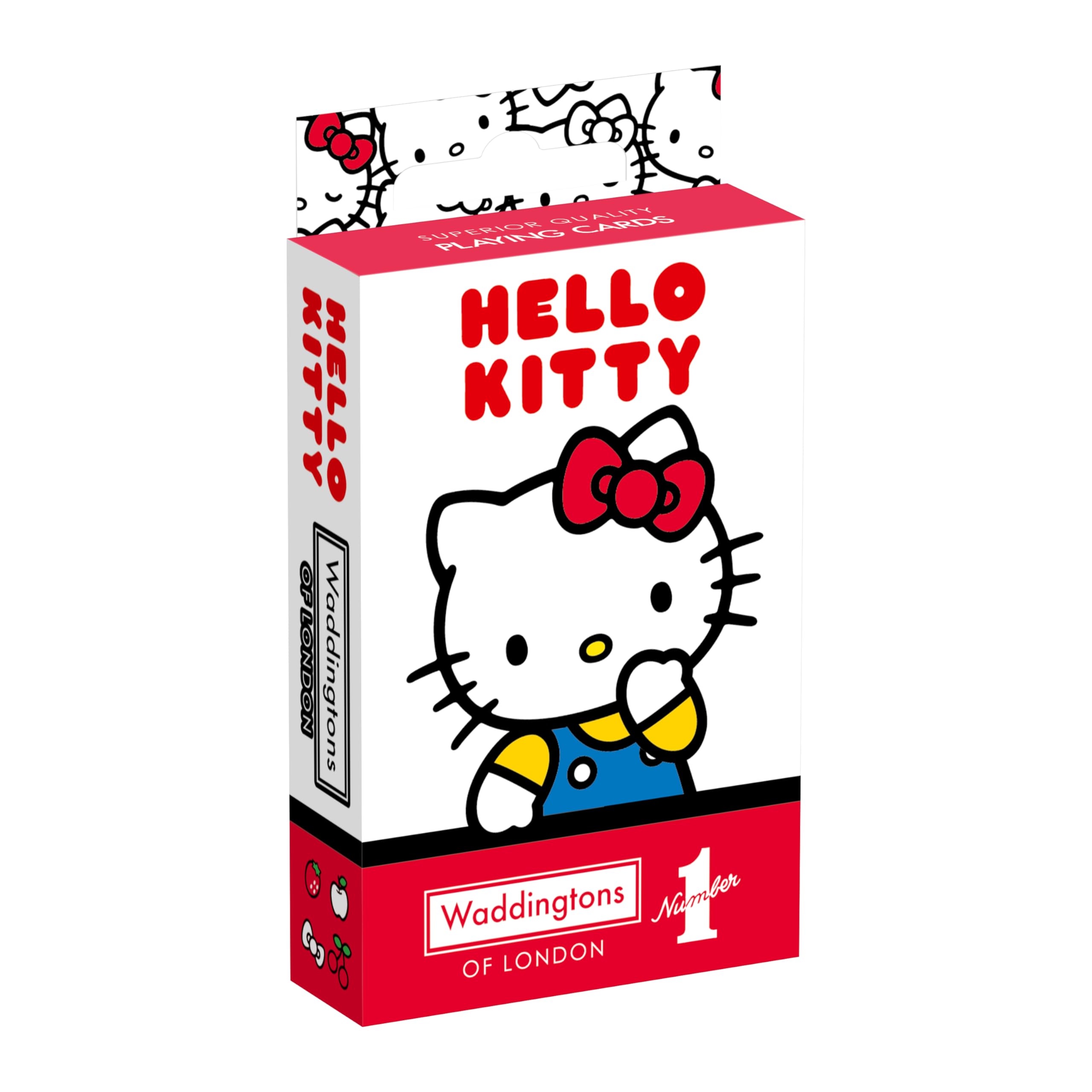 Waddingtons Number 1 Hello Kitty Card Game Set | 54 Cards | Multicolor