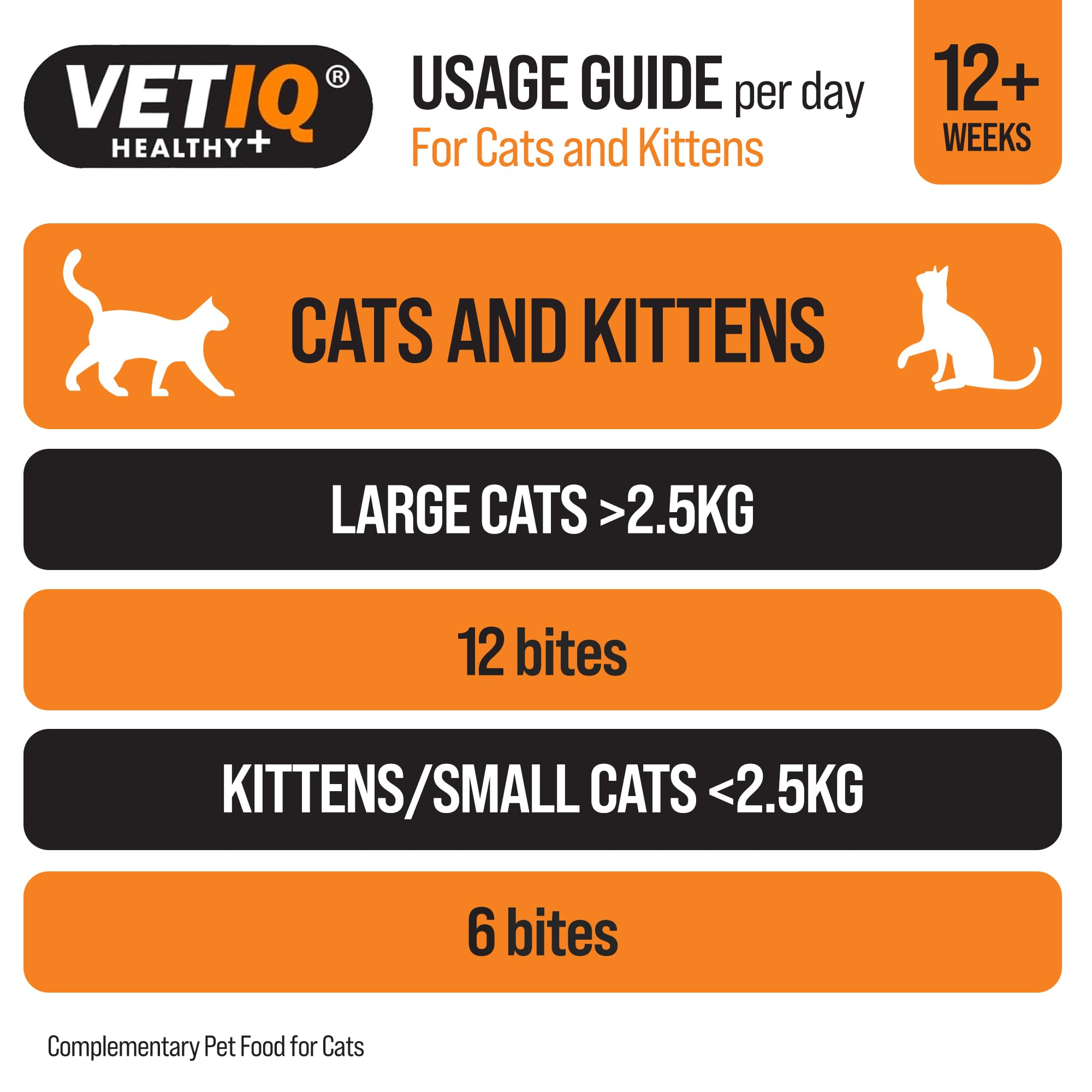 VETIQ Healthy Bites Serene Calming Cat Treats - 4x65g Pack | Natural Ingredients | Promotes Relaxation 4