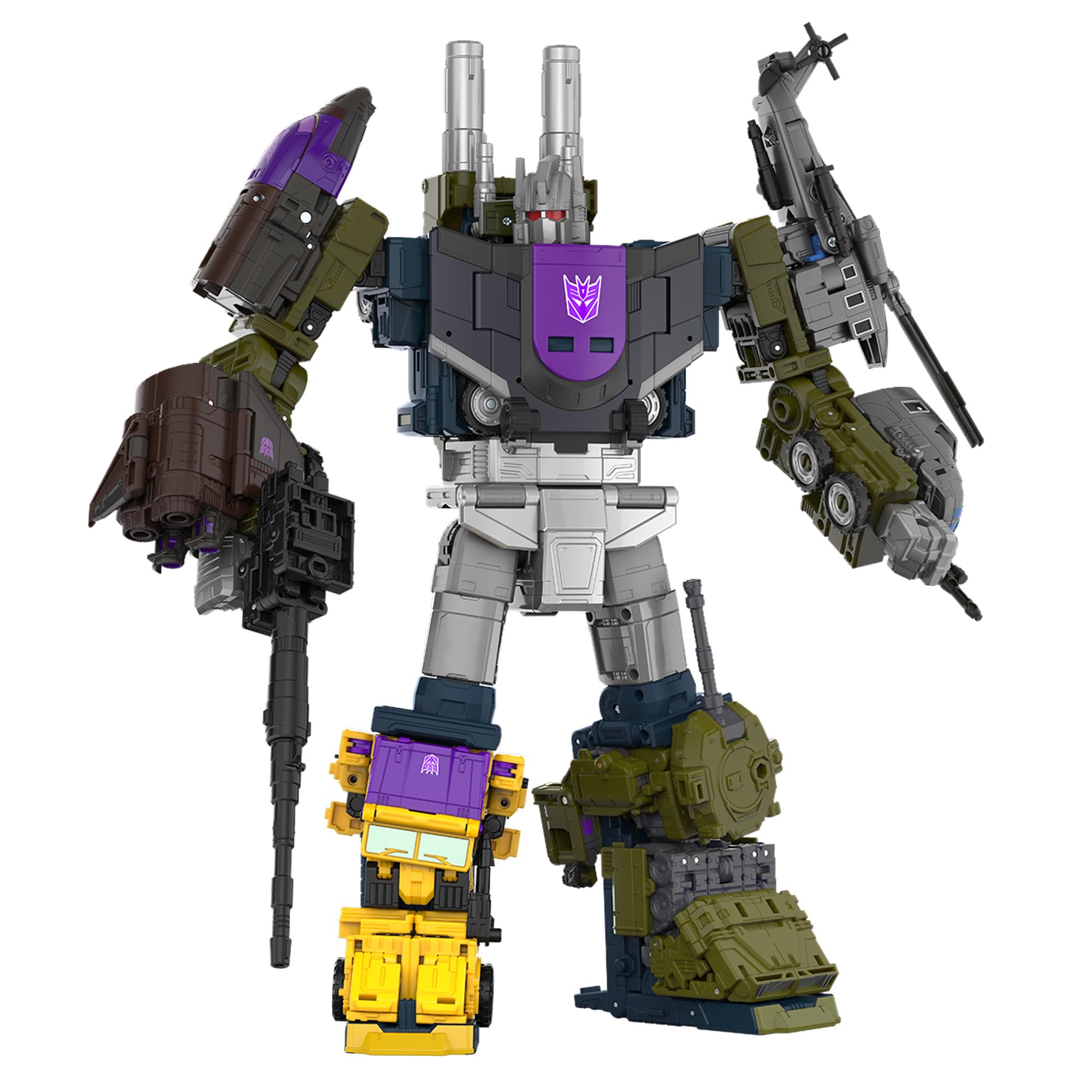 Transformers Age of the Primes Combaticon Onslaught Commander Class Figure - 17cm | Converts in 44 Steps 1