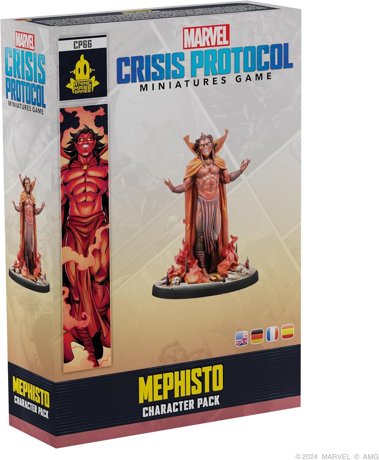 Atomic Mass Games Marvel Crisis Protocol: Mephisto Miniatures Board Game Expansion