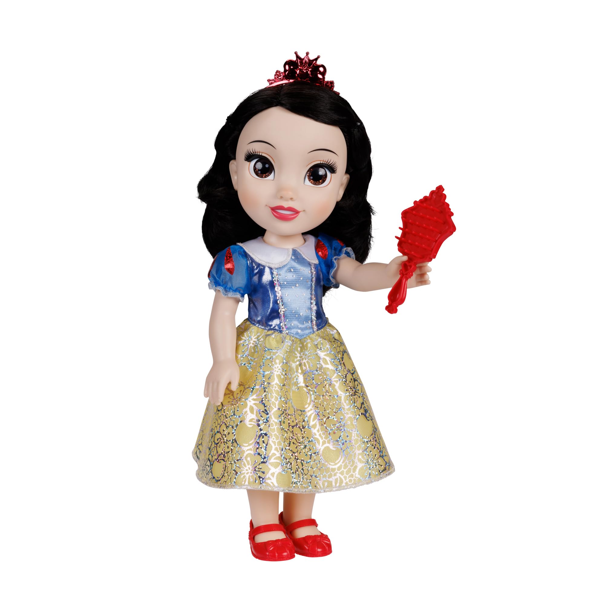 Disney Princess Snow White Fashion Doll - 14"/35cm Tall, Platinum Holofoil Dress | Ages 3+