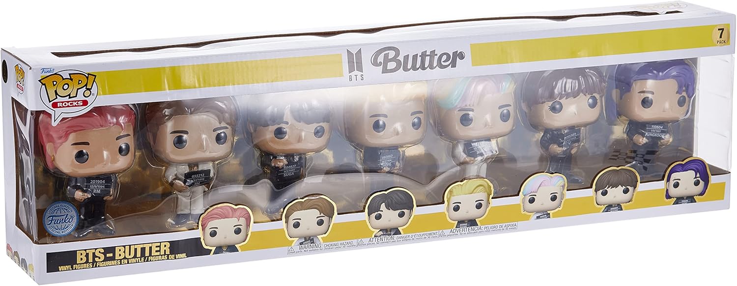 Funko Pop! Rocks BTS - Butter Vinyl Figure 7-Pack (64888)