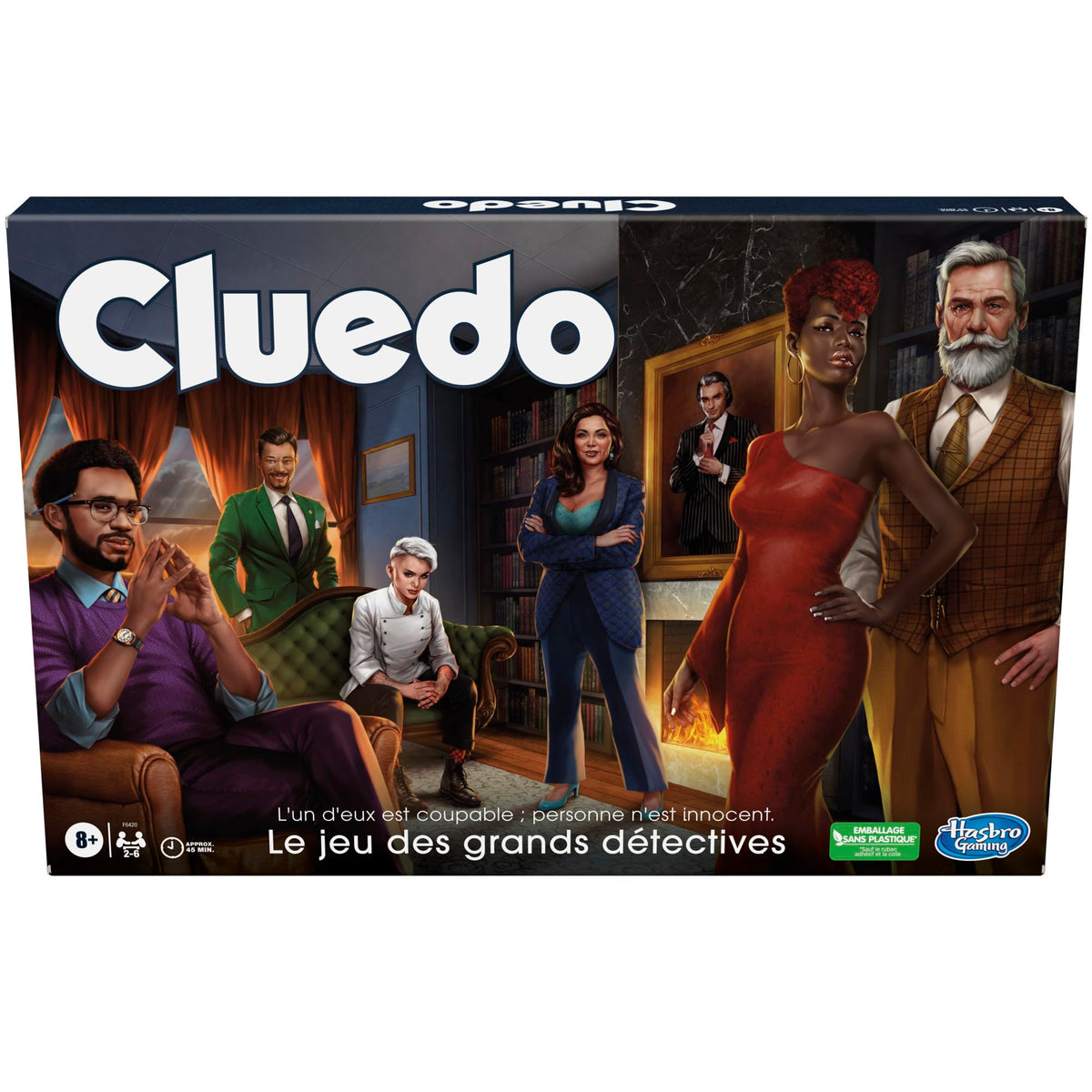 Hasbro Gaming Cluedo Family Game - 2-6 Players, Ages 8+