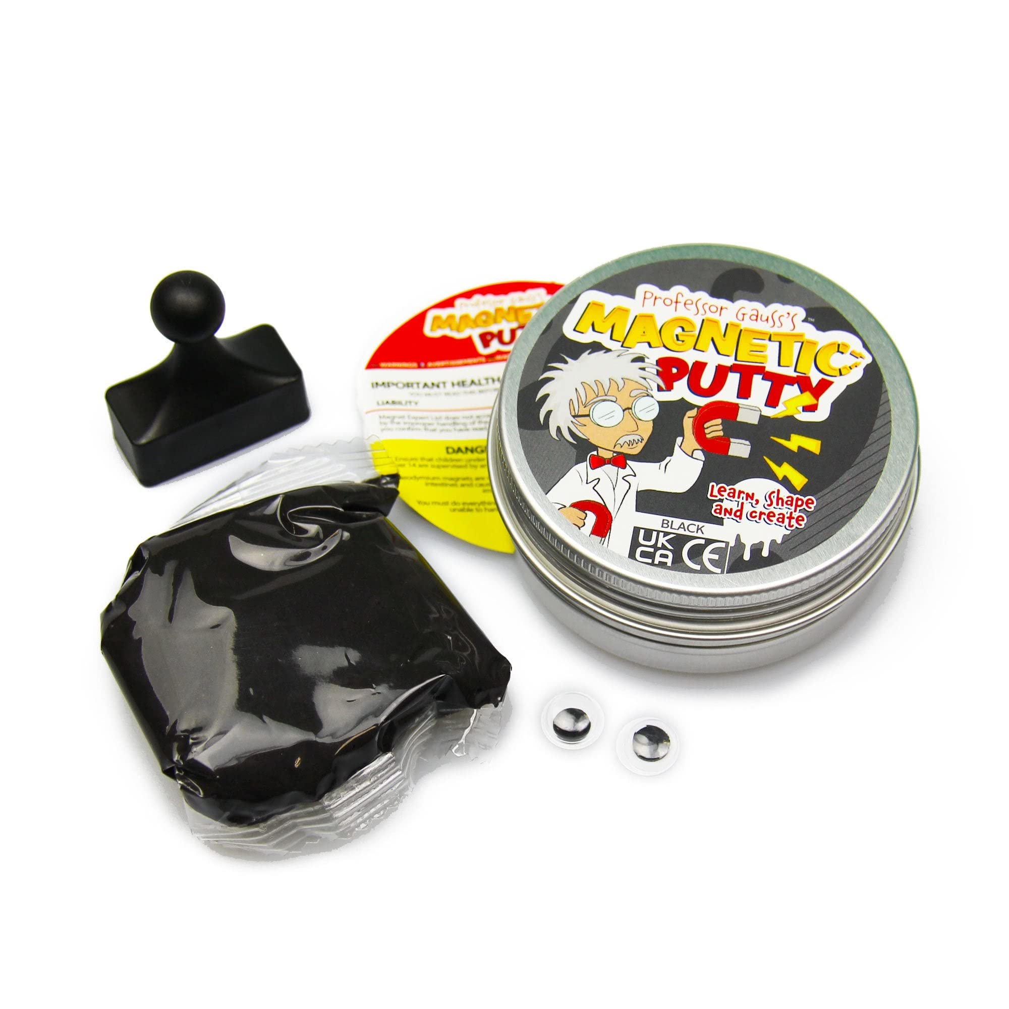 Professor Gauss™ Magnetic Putty with Skittle Magnet - Educational Science Toy for Kids 7