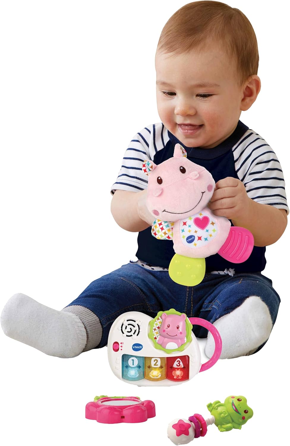 VTech My First Gift Set New Baby Gifts | Newborn Baby Toys Including Hippo Anima 6