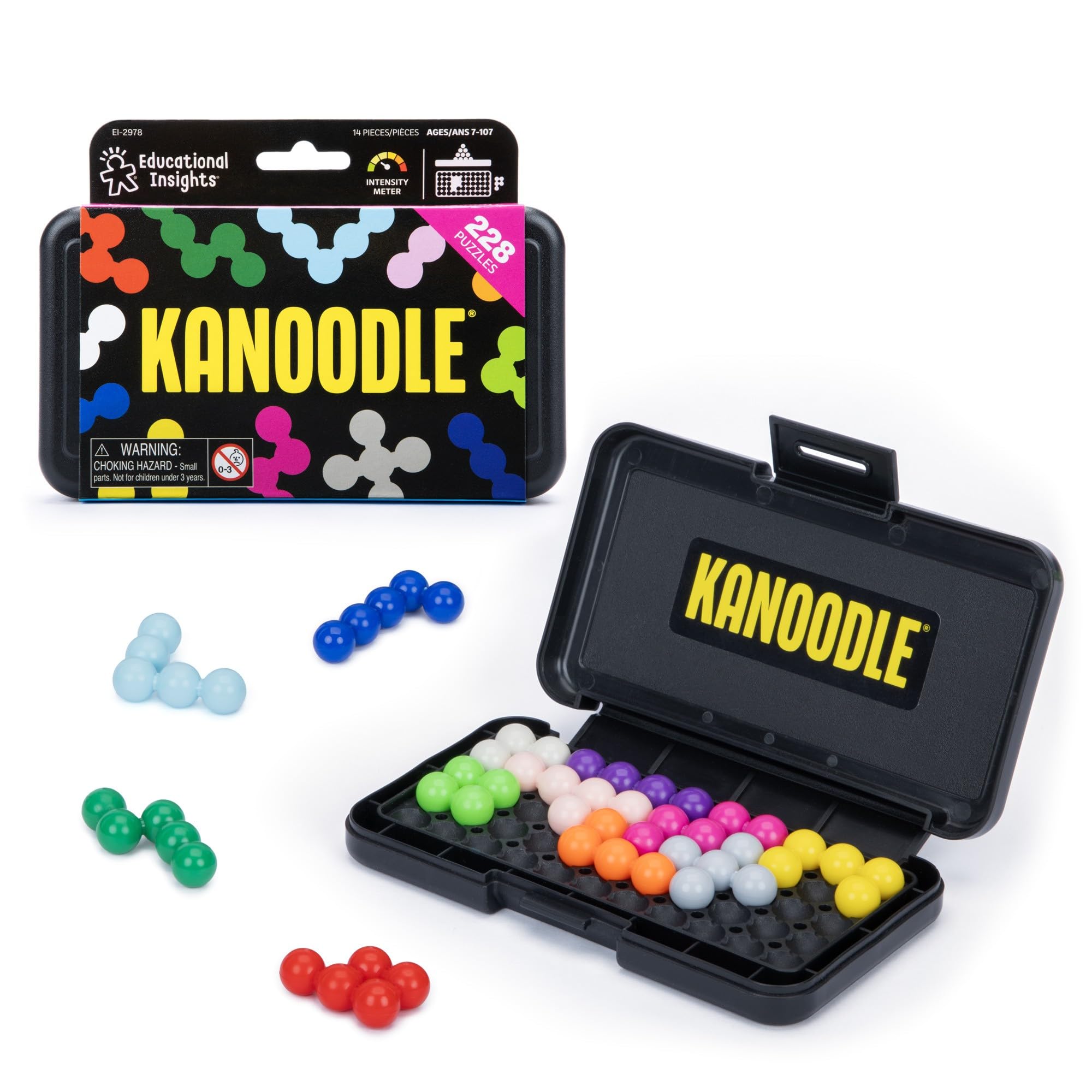 Learning Resources Kanoodle 3D Brain Teaser Puzzle Game with 200 Challenges