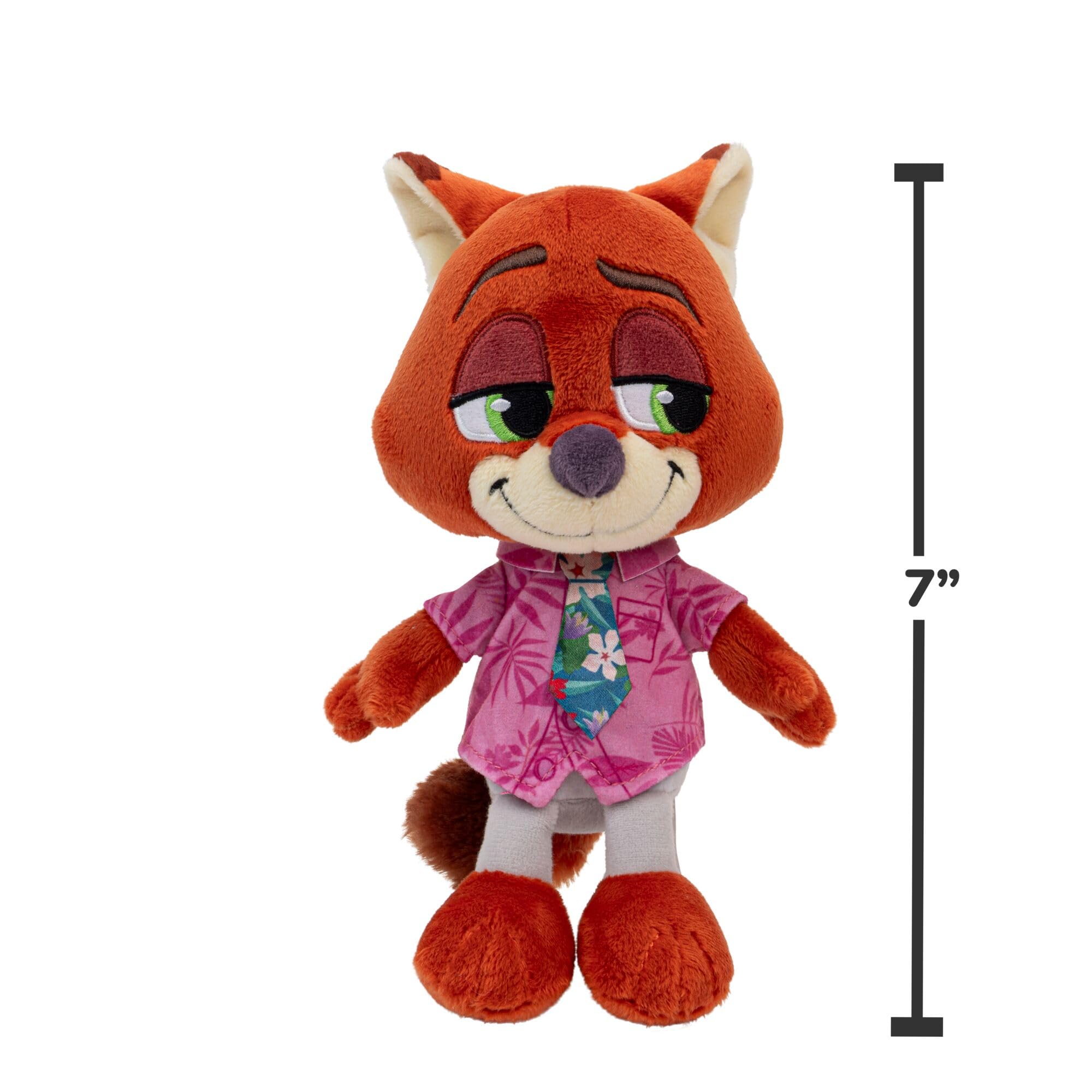 Disney's Zootropolis 2 8" Plush Nick Wilde - Stuffed Animal Toy for Kids & Collectors 5