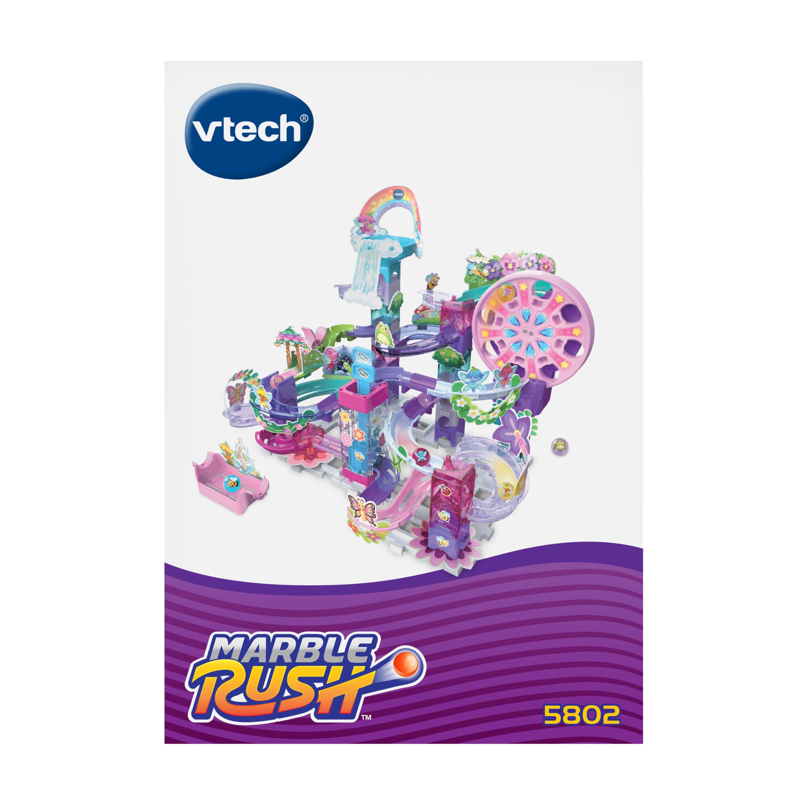 VTech Marble Rush Petal Power Construction Set with 96 Pieces 3