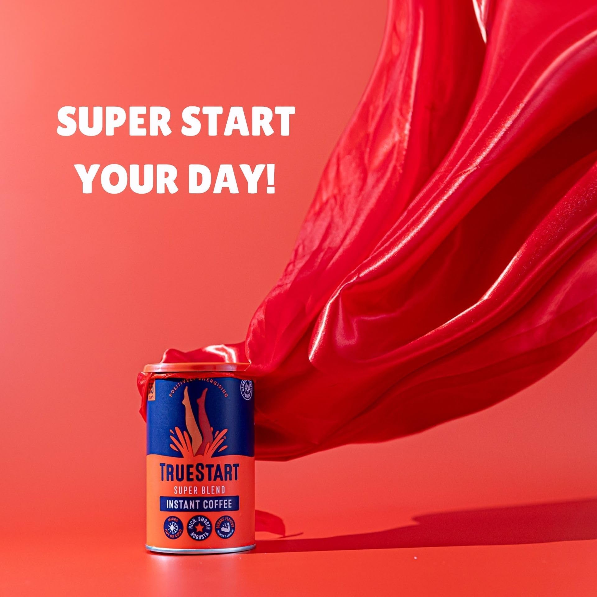 TrueStart Barista Grade Super Blend Strong Instant Coffee – 2 x 100g 7