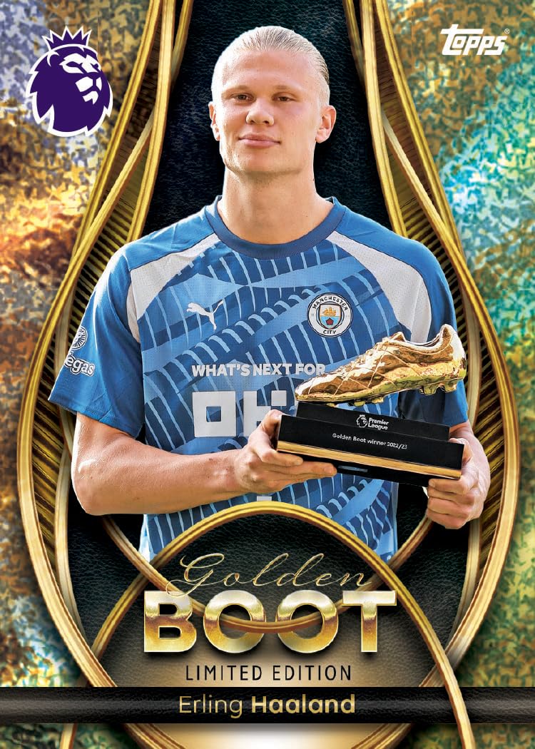 Topps Premier League 2026 - Debut Edition Golden Boot Tin Trading Cards 9