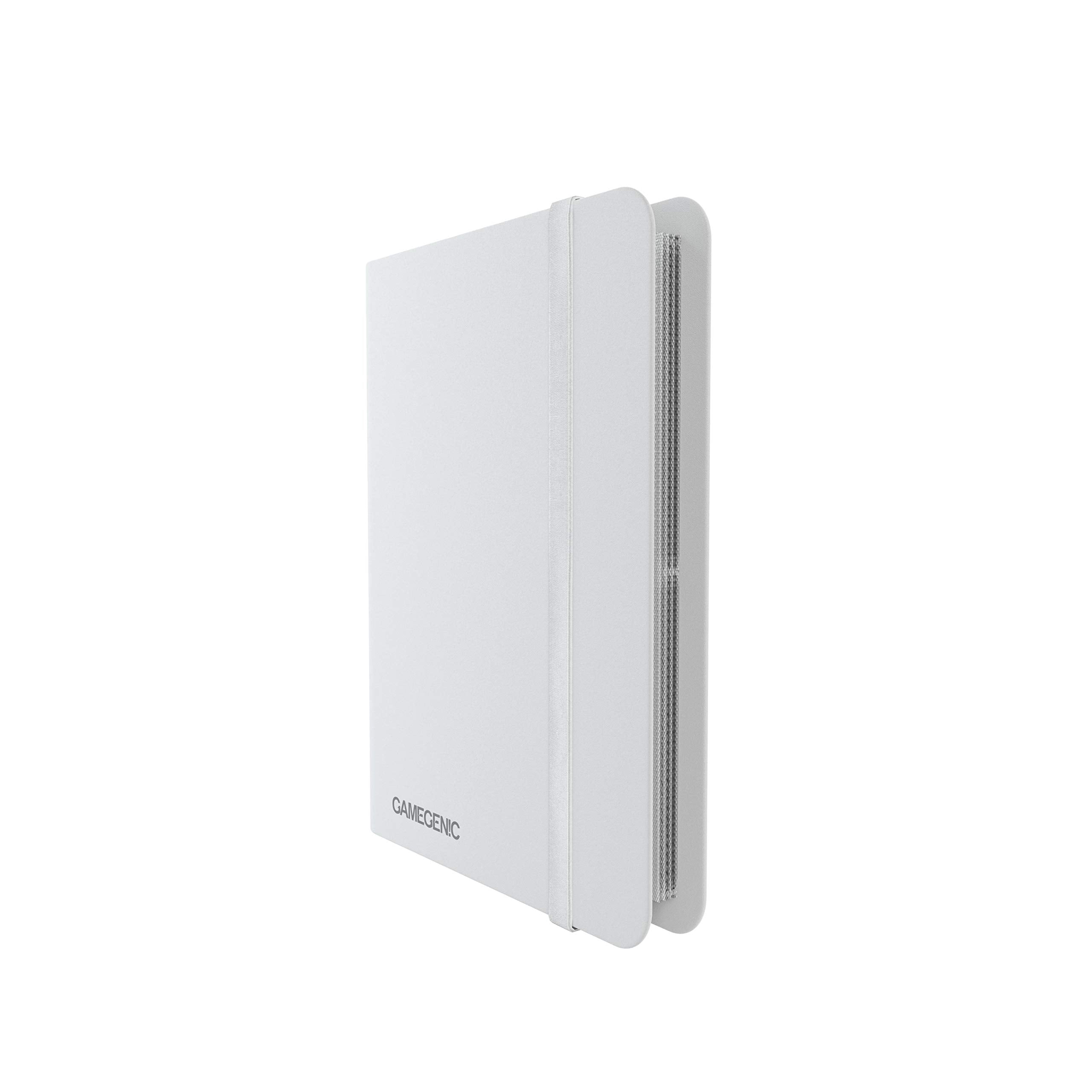 Gamegenic Casual Album - 8-Pocket White Storage for Trading Cards | Holds 160 Double-Sleeved Cards