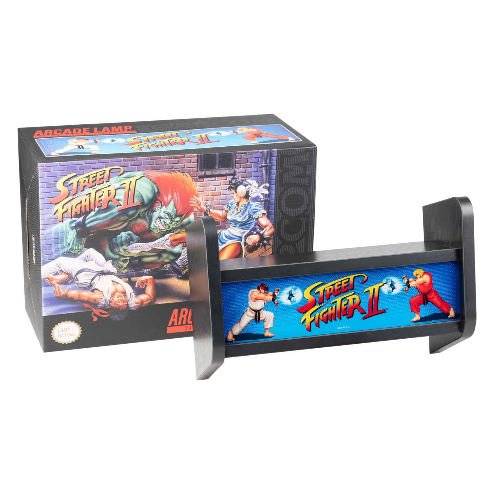 Grupo Erik - Street Fighter Arcade Machine Wall Light with Shelf USB-C Lamp 9