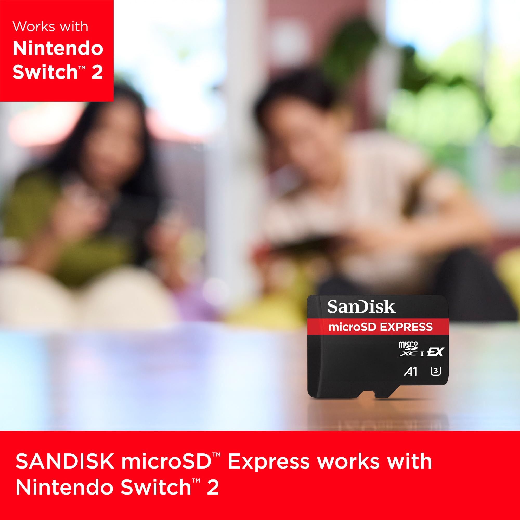 SanDisk microSD Express Card - 512GB | Up to 880 MB/s Read Speed | PCIe-NVMe Interface 2