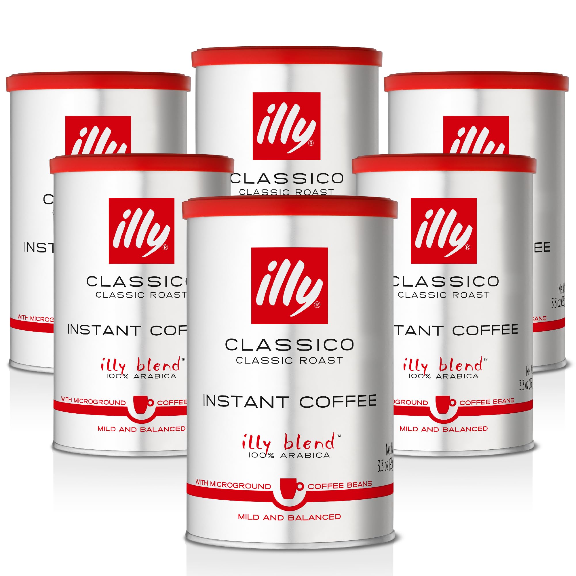 illy Classico Medium Roast Instant Coffee - 100% Arabica