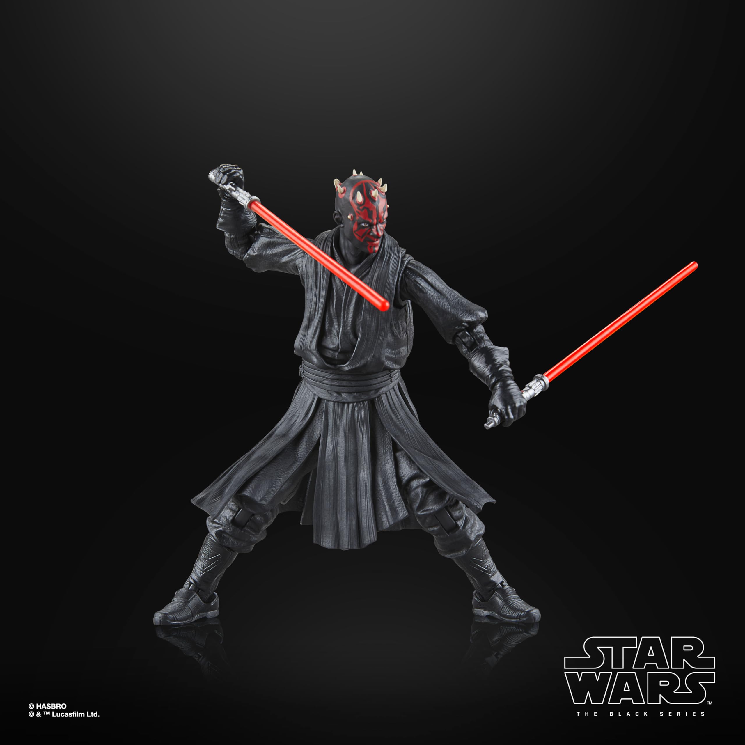 Star Wars The Black Series Darth Maul 6-Inch Action Figure - The Phantom Menace Collectible 6