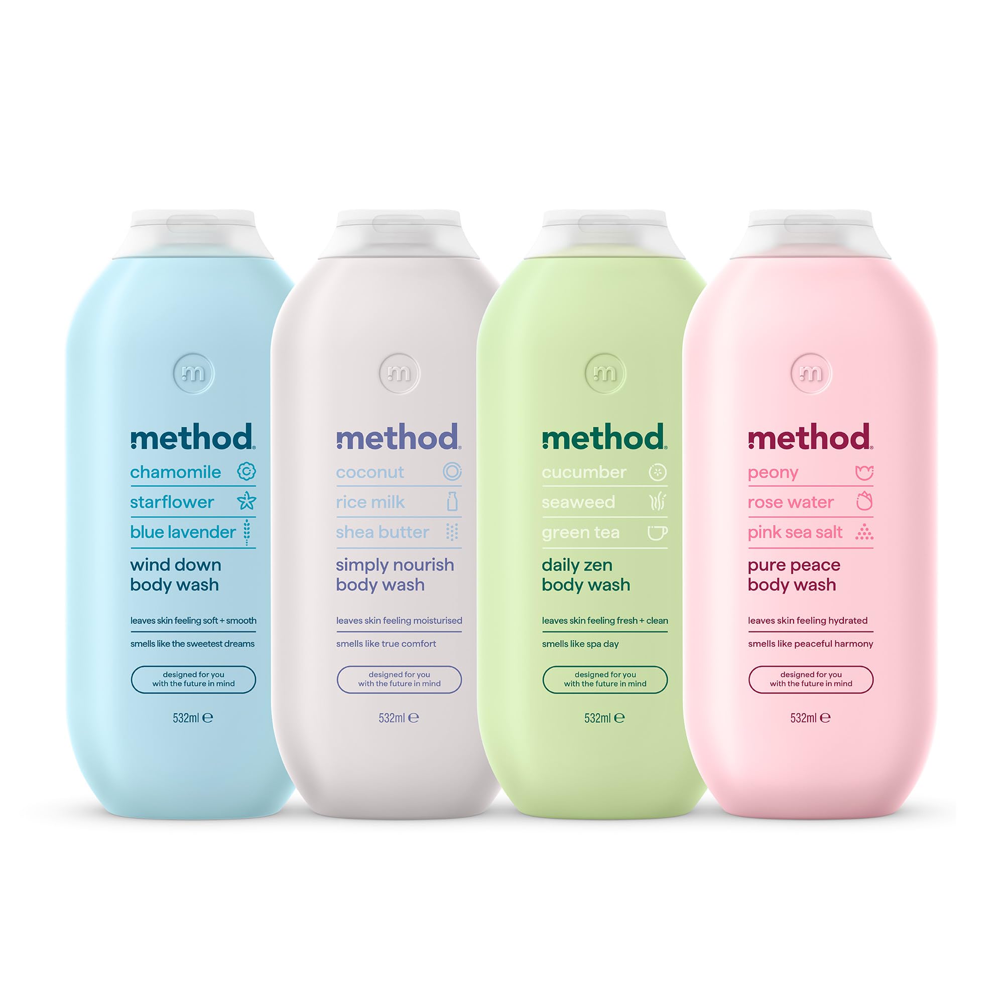 Method Simply Nourish Body Wash - Shower Gel with Coconut, Rice Milk & Shea Butter 8