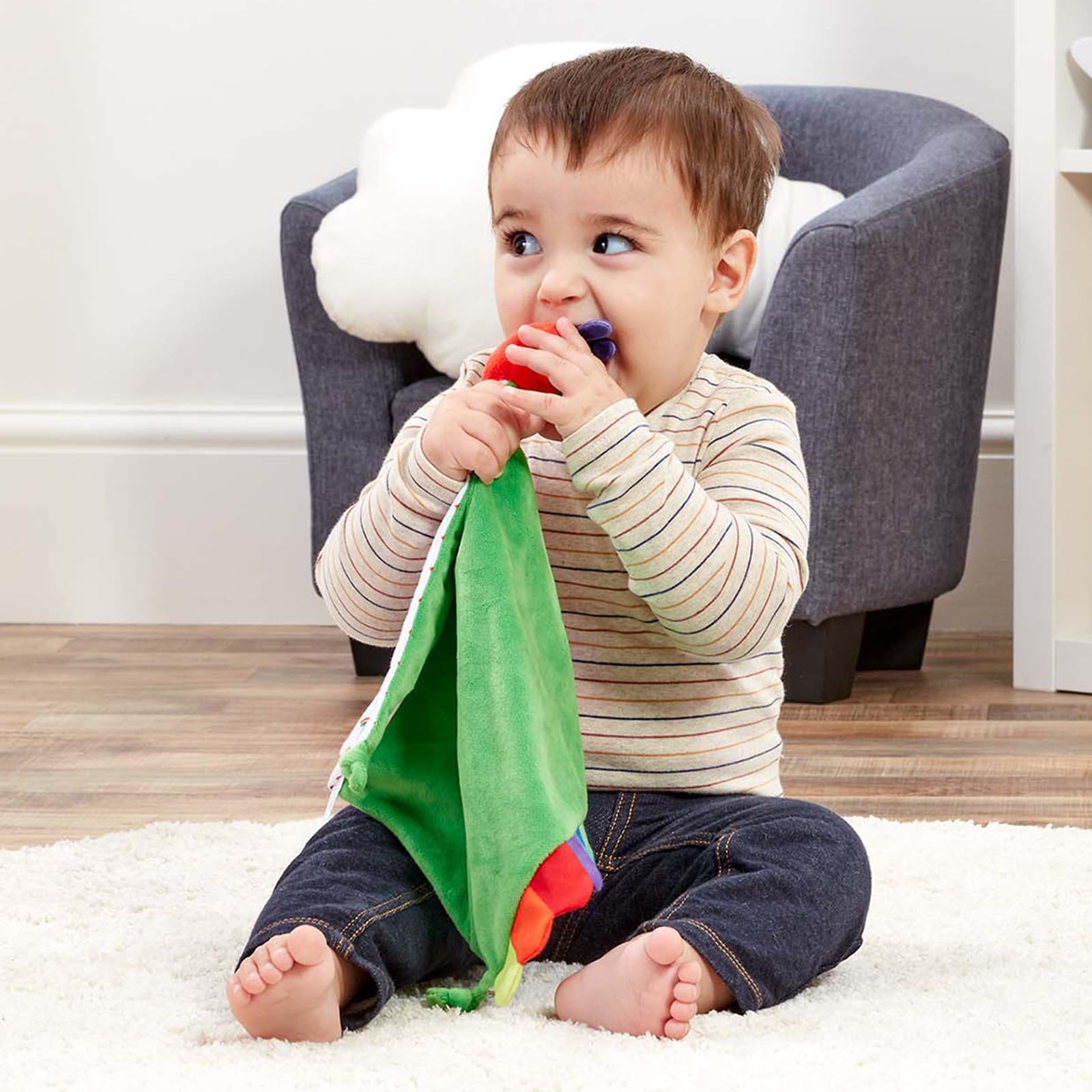 Rainbow Designs Very Hungry Caterpillar Baby Comforter – Soft & Colourful R 6