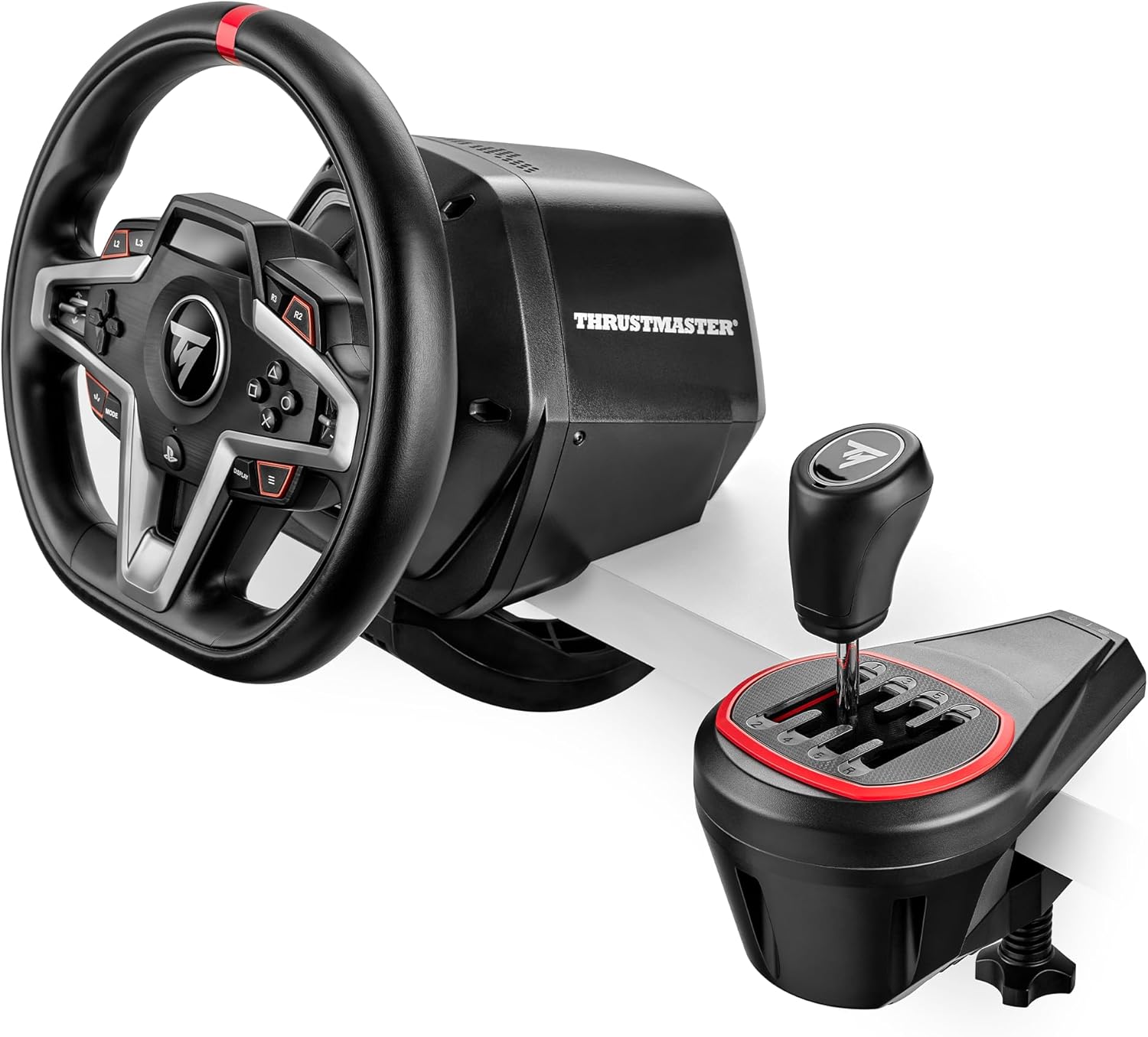 Thrustmaster TH8S Shifter Add-On – 8-Gear H-Pattern & Sequential Shifter for PC, PS5, PS4, Xbox 5