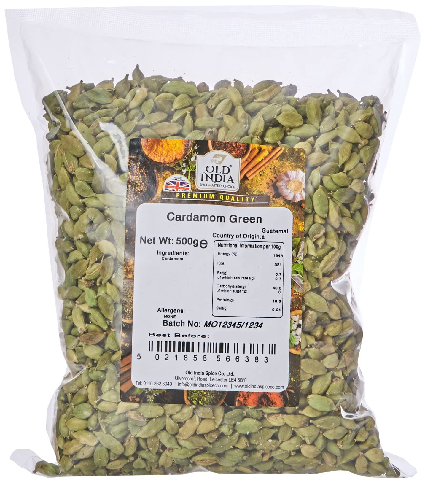 Old India Green Cardamom Pods 500 g 3