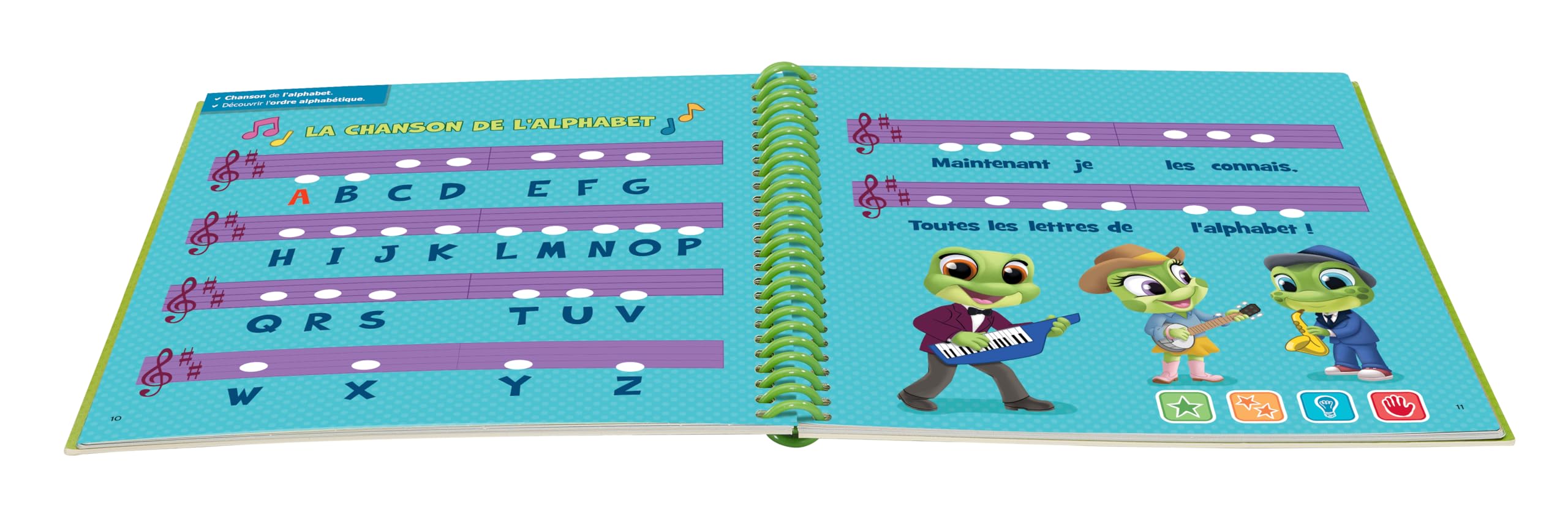 LeapFrog Leapstart Reading Buddies: ABC Alphabet Adventures with Music, Edu 6