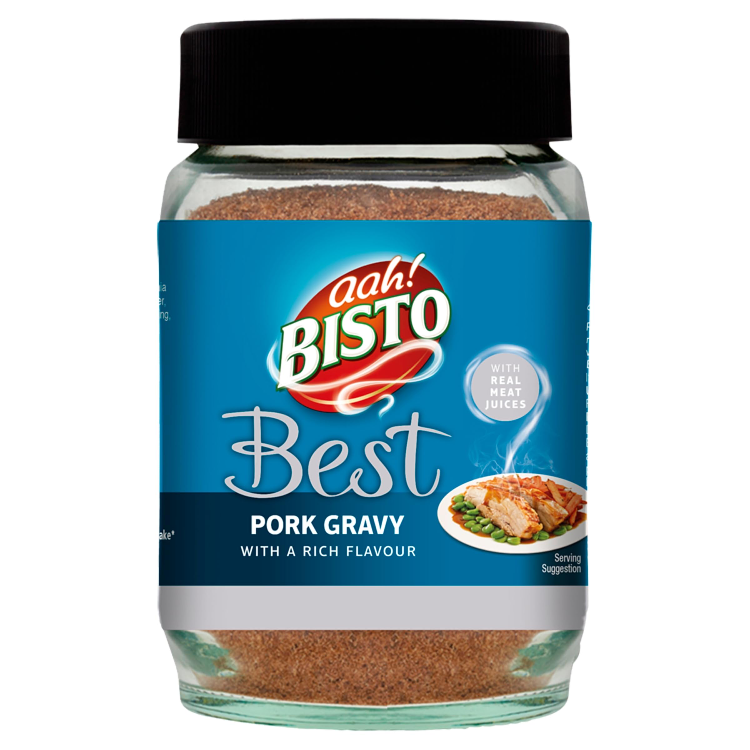 Bisto - Bestes Schweinefleischsoßengranulat mit echtem Fleischsaft, 230 g