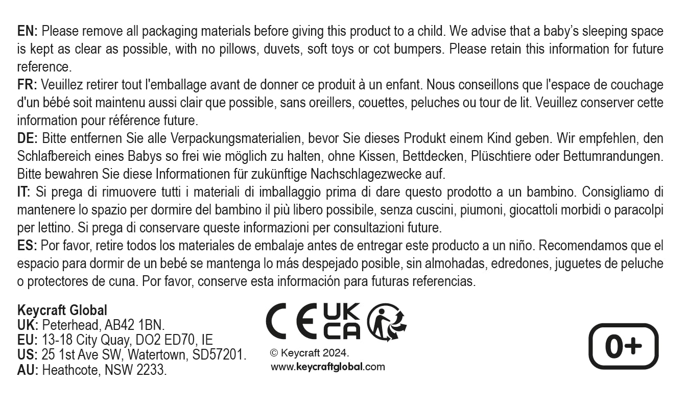 Living Nature Soft Toy Gift Bundle - 6 Pack Farm Buddies with Educational Animal Facts